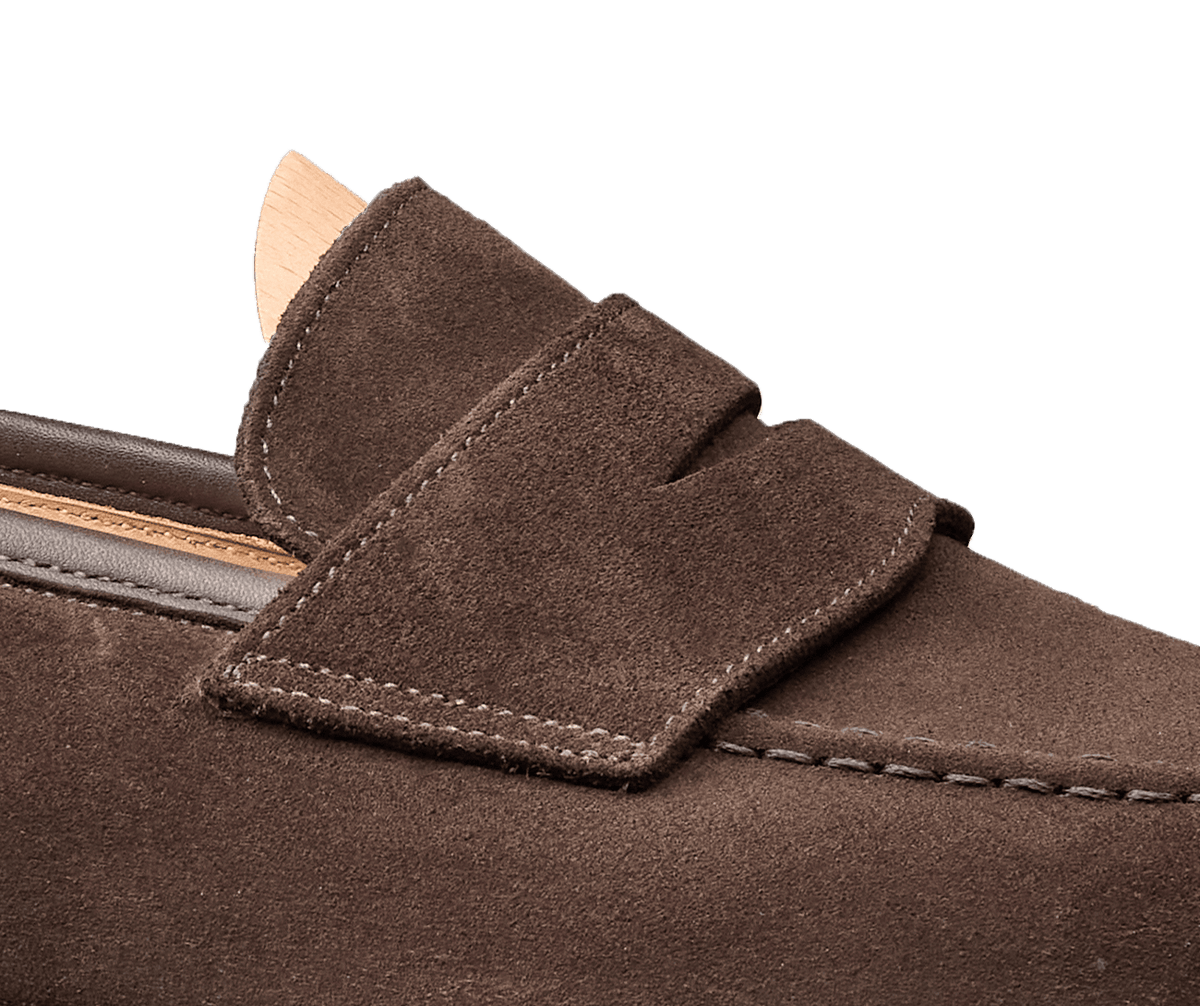Boston 2 Dark Oak Suede