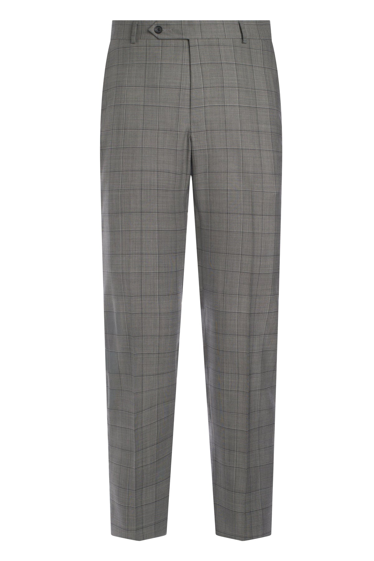 Black and White Prince of Wales Suit