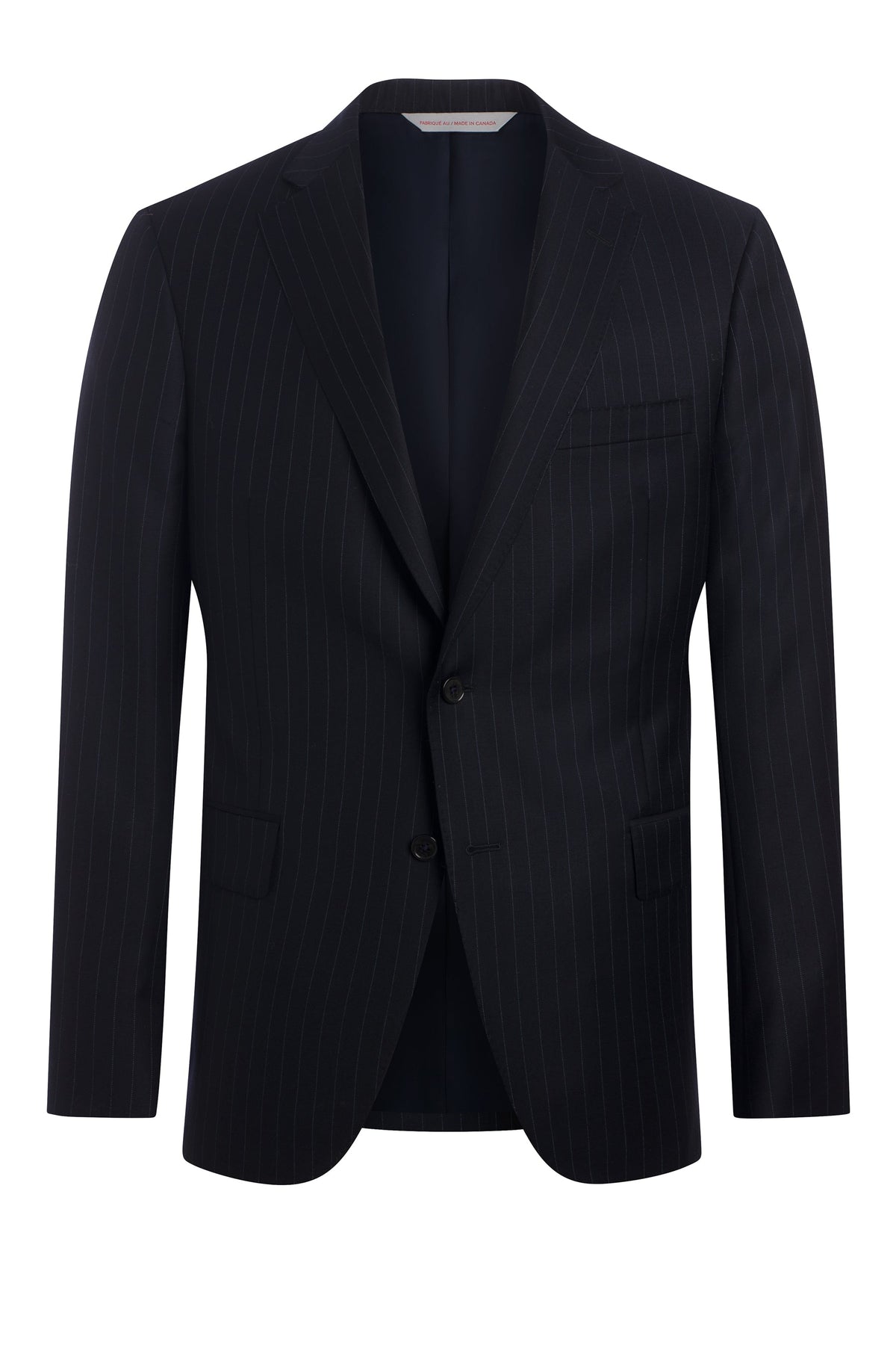 Navy 110's Stripe Suit