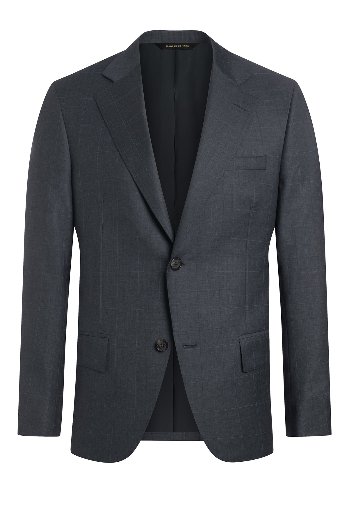 Grey 130's Plaid Suit