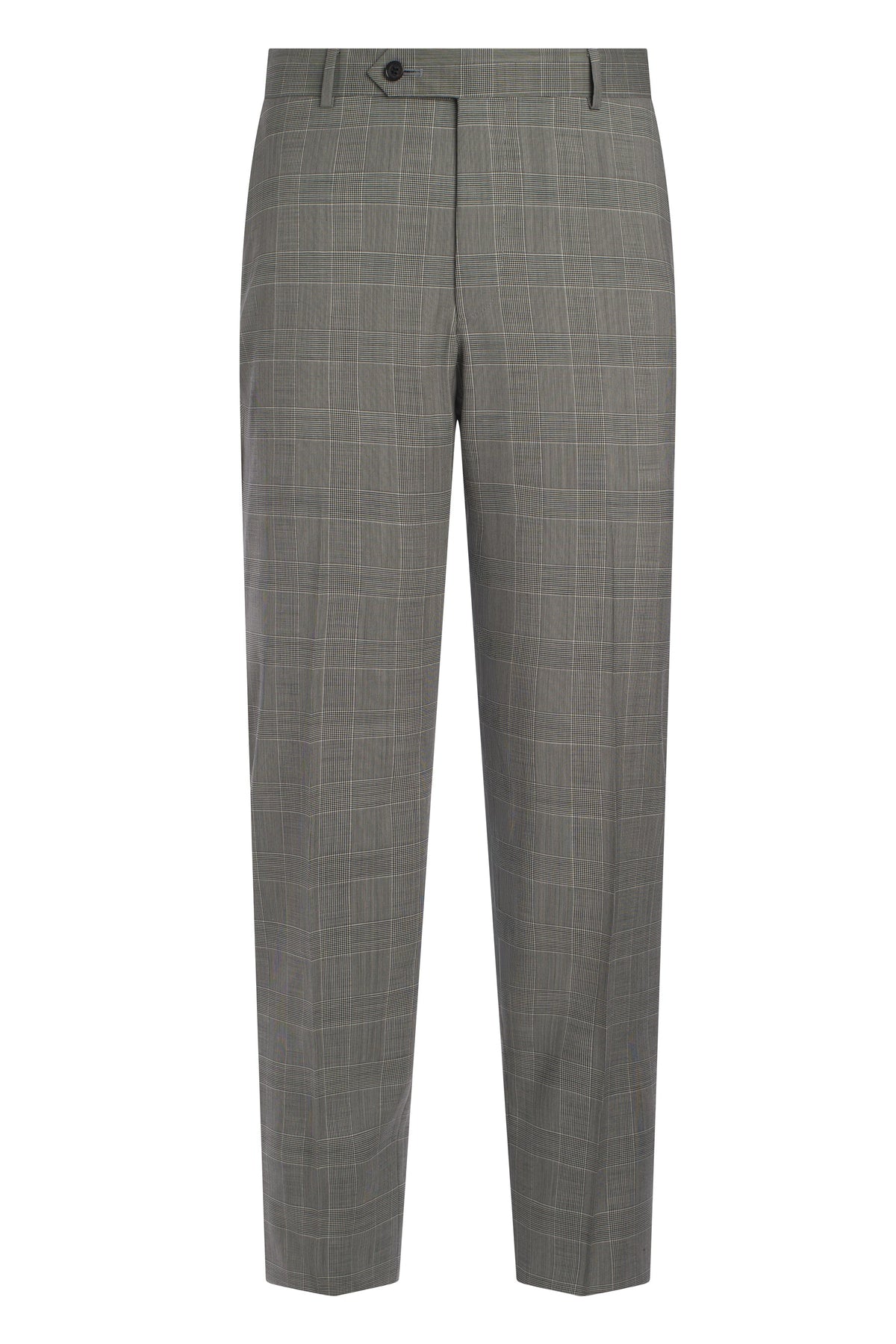 Black and White Super 130's Prince Of Wales Suit