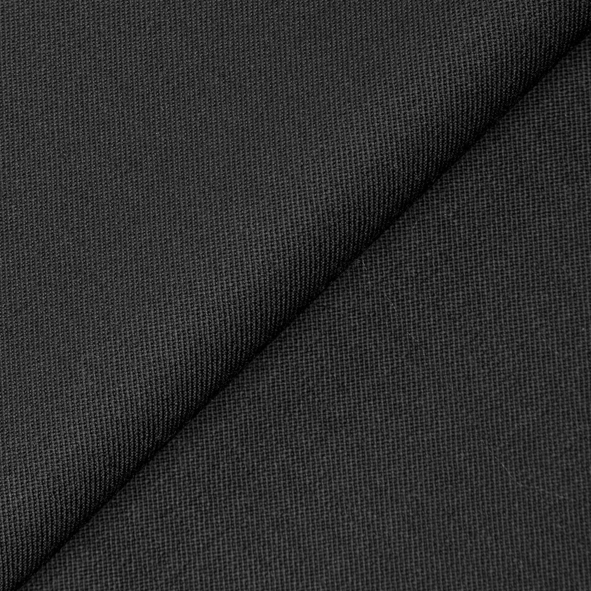 Dark Grey Solid Wool Suit