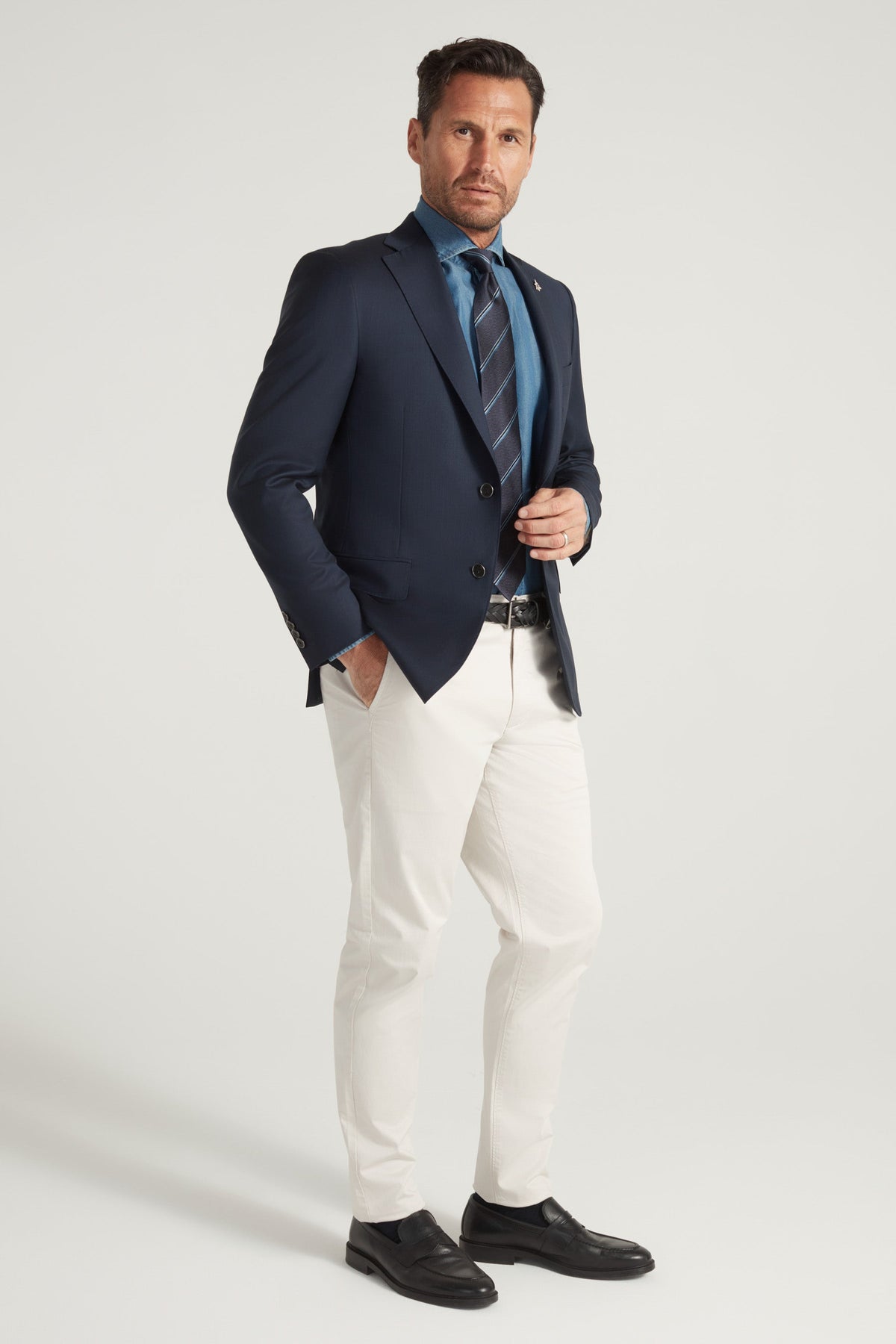 Navy Traveler Honey Way Blazer