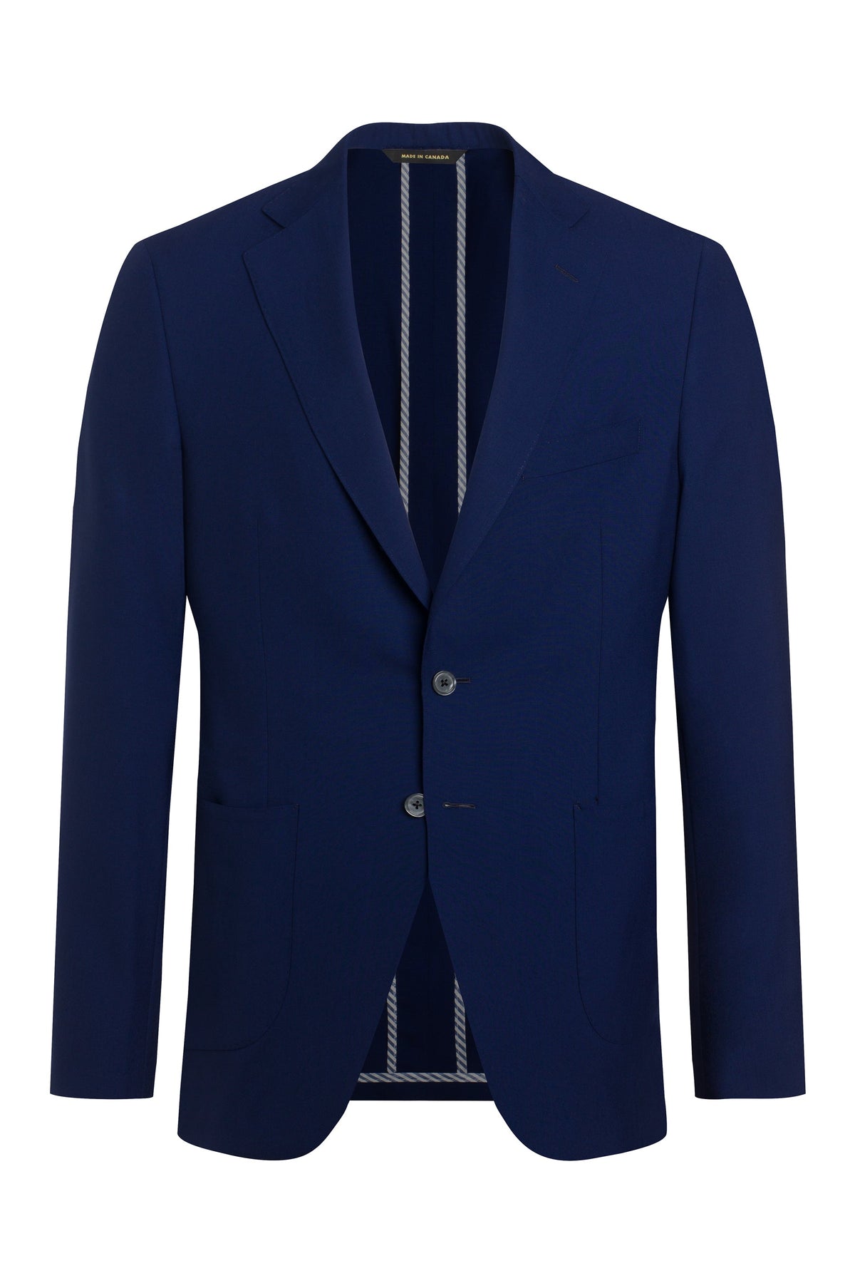 Royal Blue Poplin Super 150’s Weightless Blazer