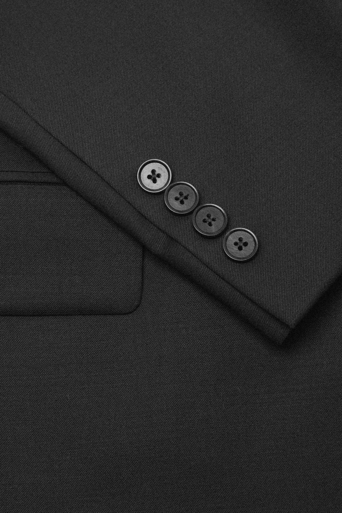 Charcoal 120's Wool Jacket