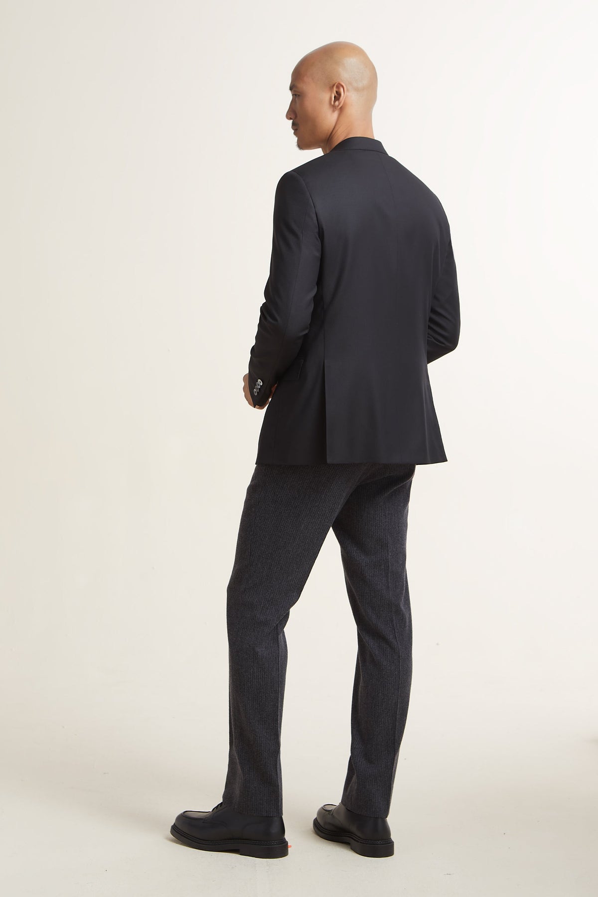 Black Double Twist Blazer