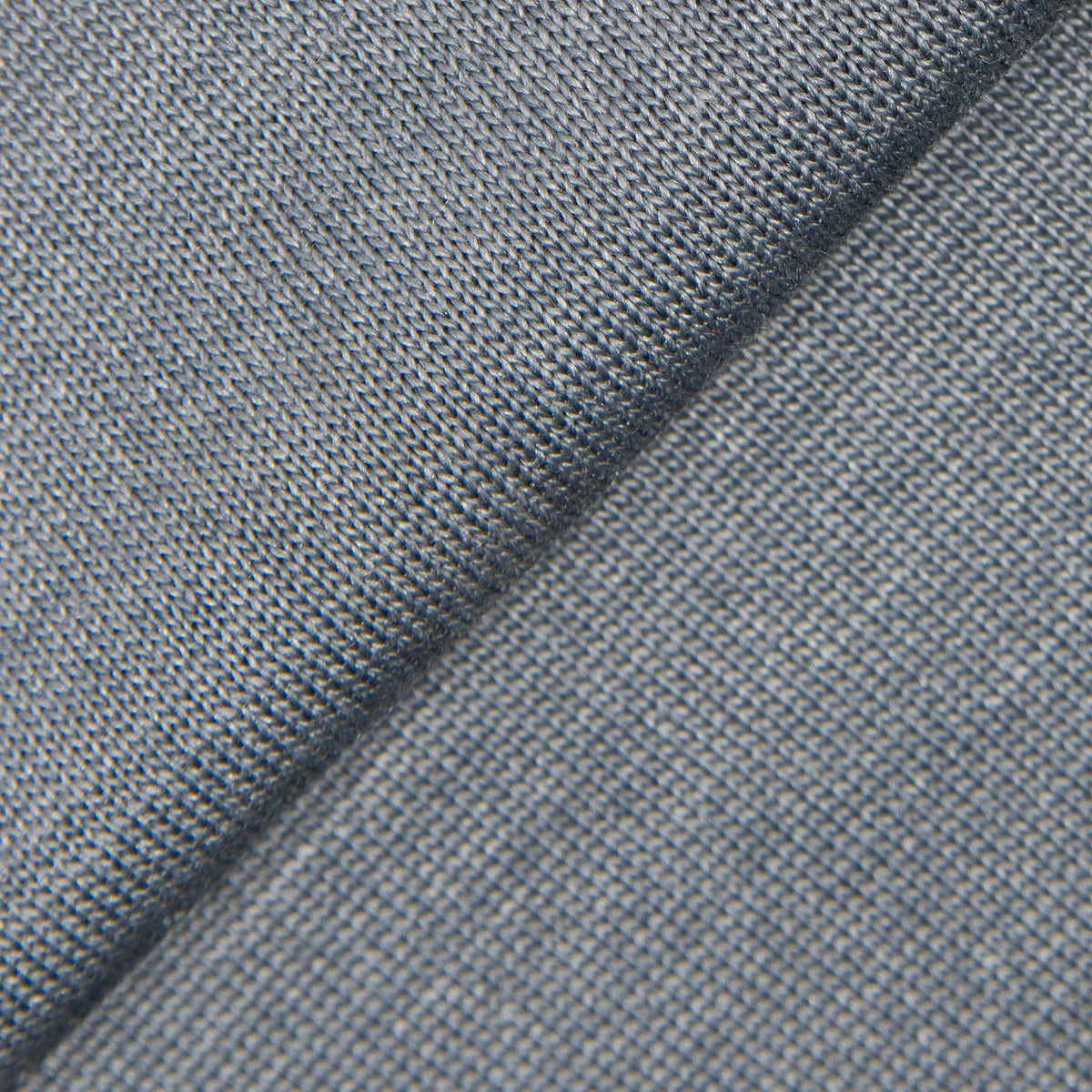 Grey Wool and Silk Jersey Knit Jacket