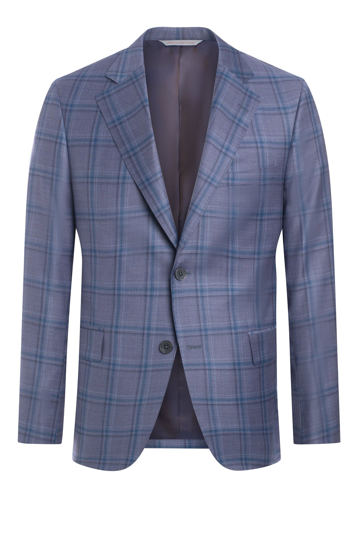 Purple 130's Plaid Jacket
