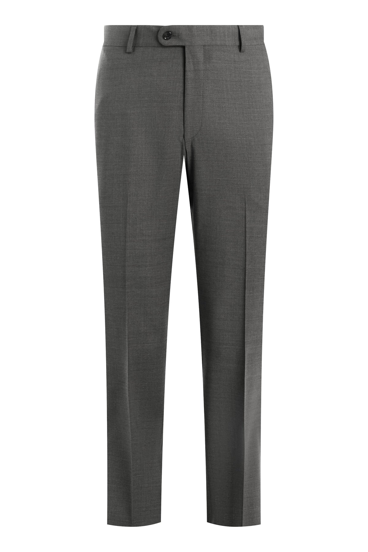 Mid Grey Smart Wool Super 110’s Trousers