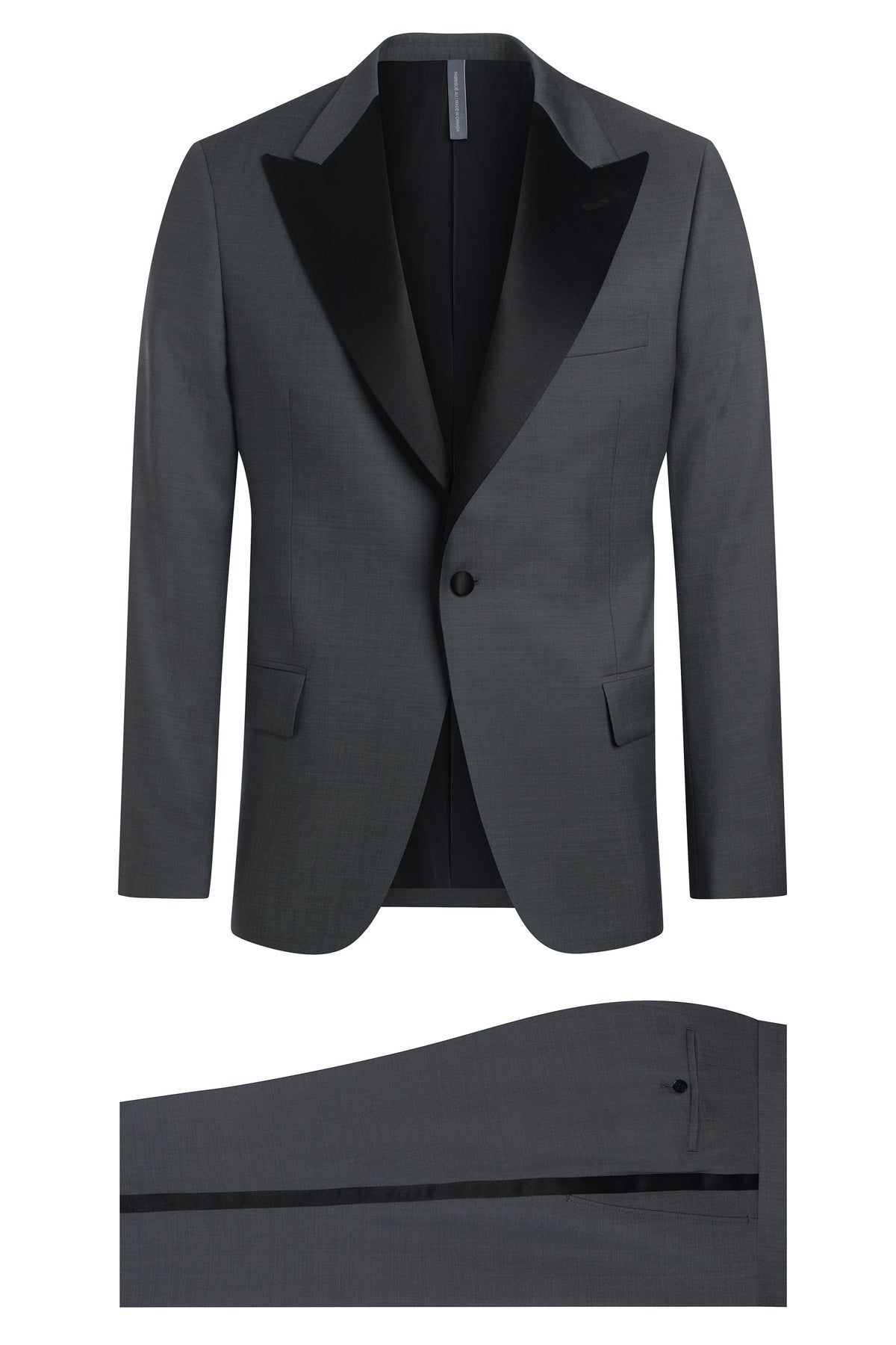 Grey 110's Micro-Birdseye Tuxedo