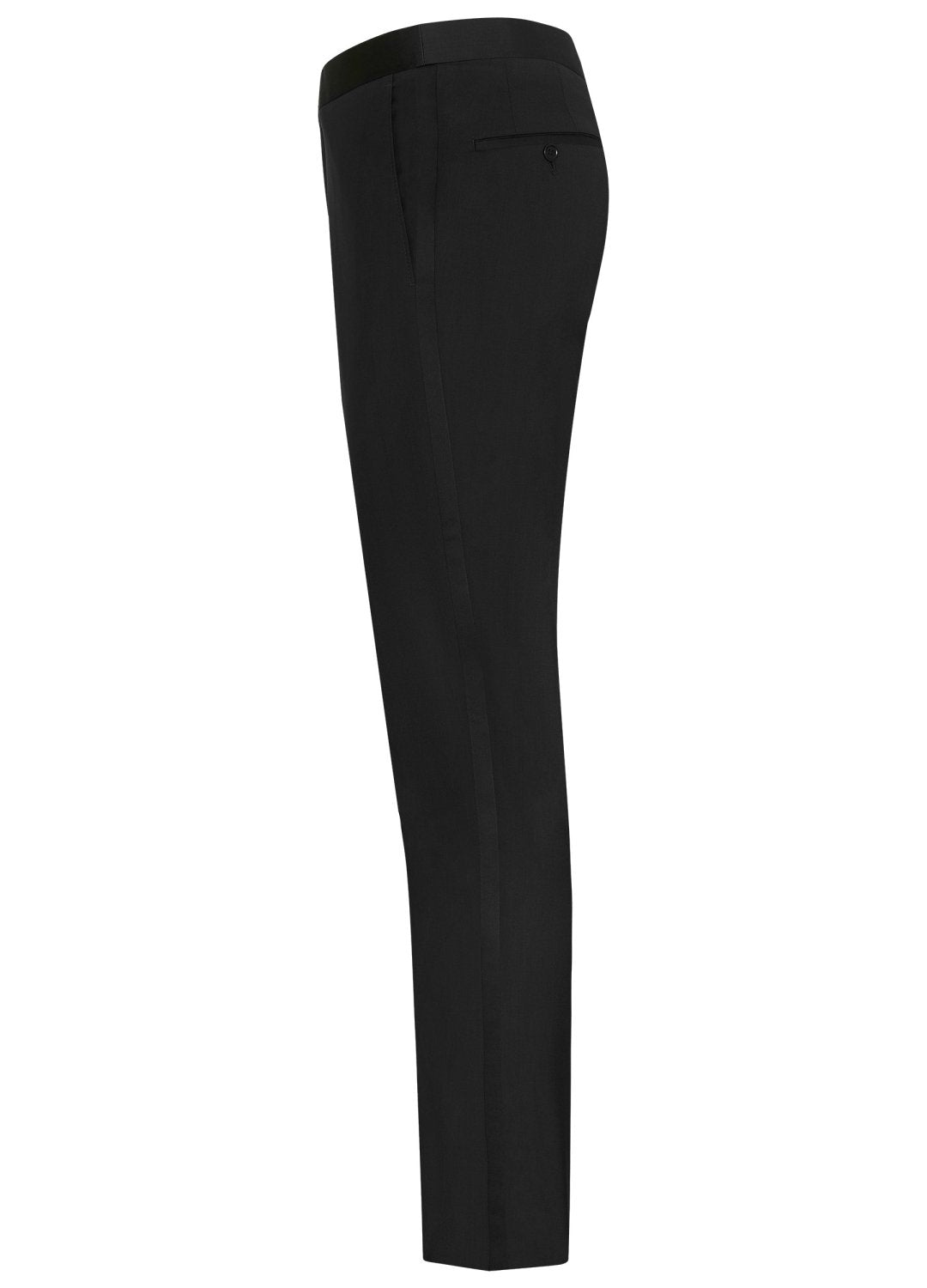 Black Honey Way Super 150's Notch Lapel Tuxedo - Wm. Fox & Co.