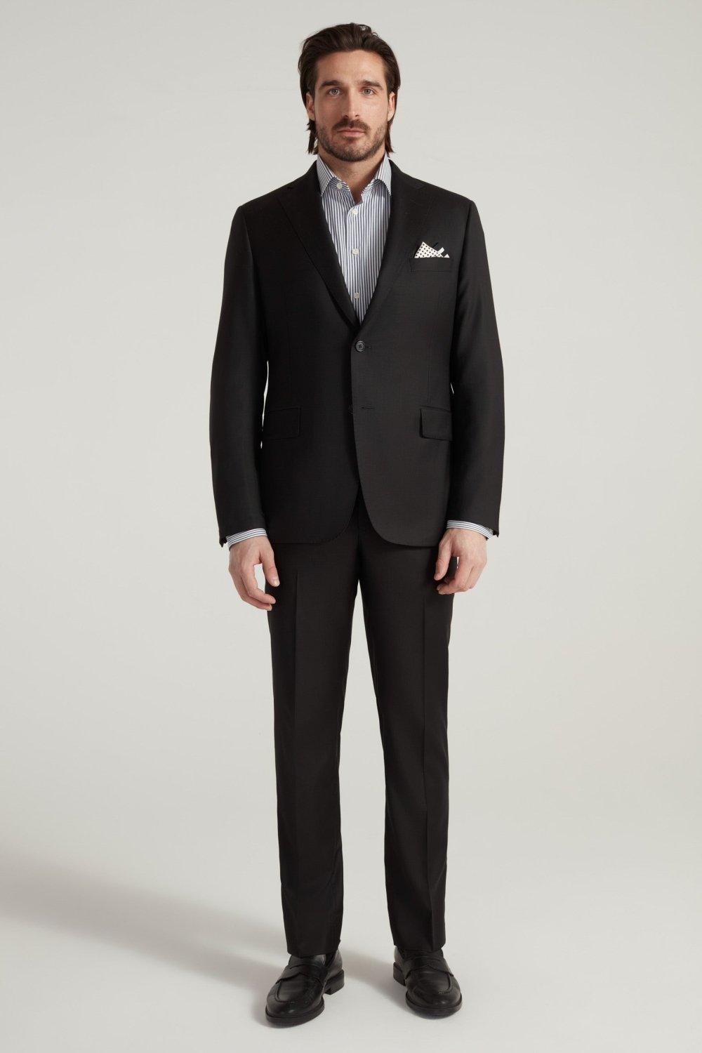 Black Honey Way Super 150's Suit - Wm. Fox & Co.