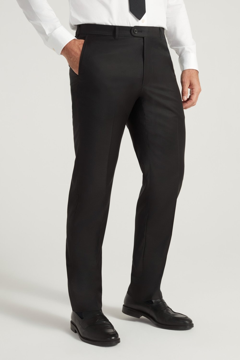 Black Honey Way Super 150's Wool Suit - Wm. Fox & Co.