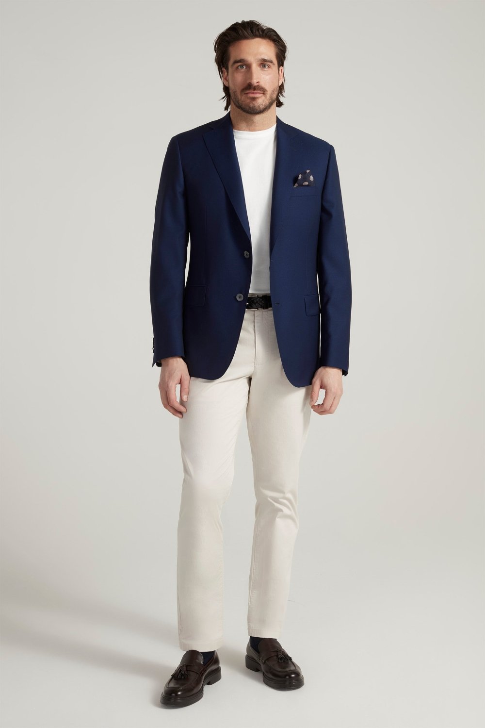Blue Double Twist Blazer - Wm. Fox & Co.