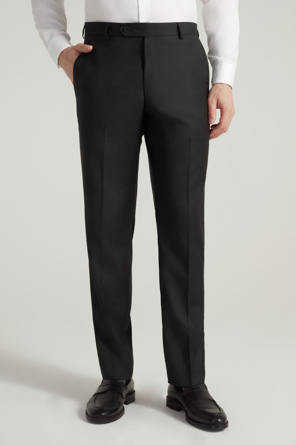 Charcoal Honey Way Super 150's Suit - Wm. Fox & Co.