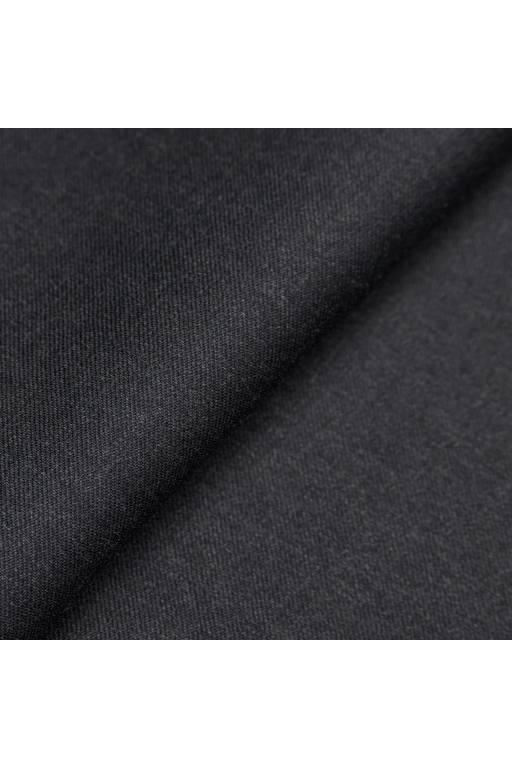 Charcoal Super 110's Smart Wool Serge Trousers - Wm. Fox & Co.