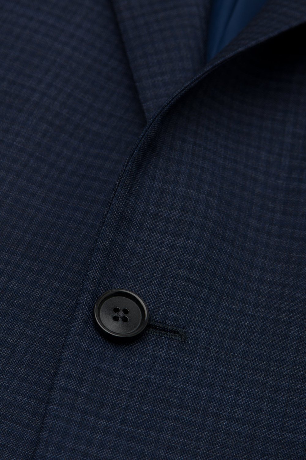 Dark Blue Mini Check Suit – view 3