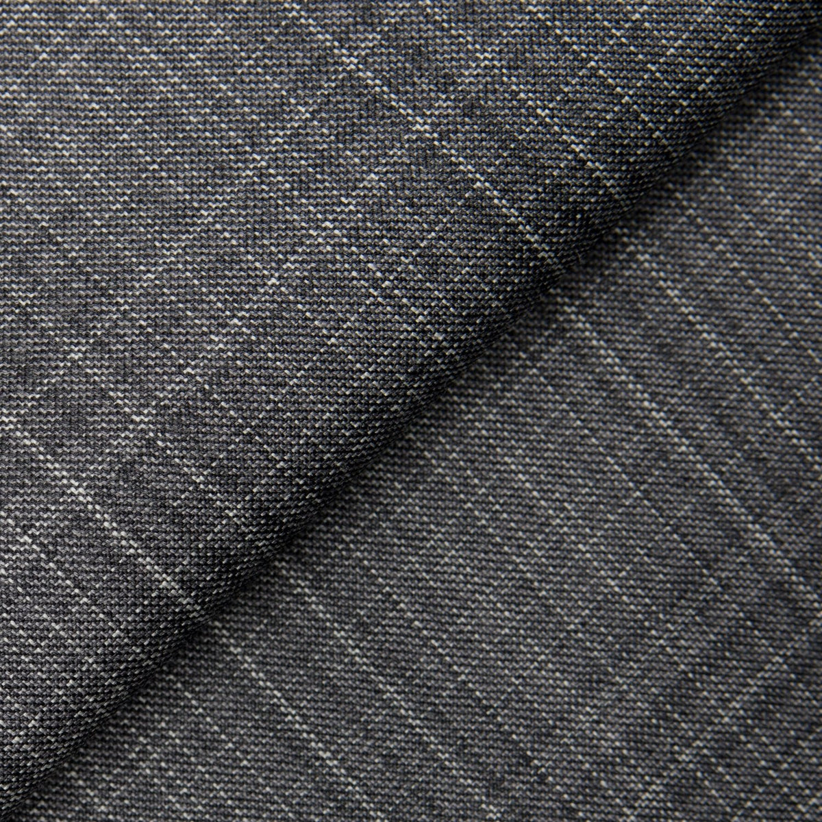Grey Plaid Super 130’s Wool Suit - Wm. Fox & Co.
