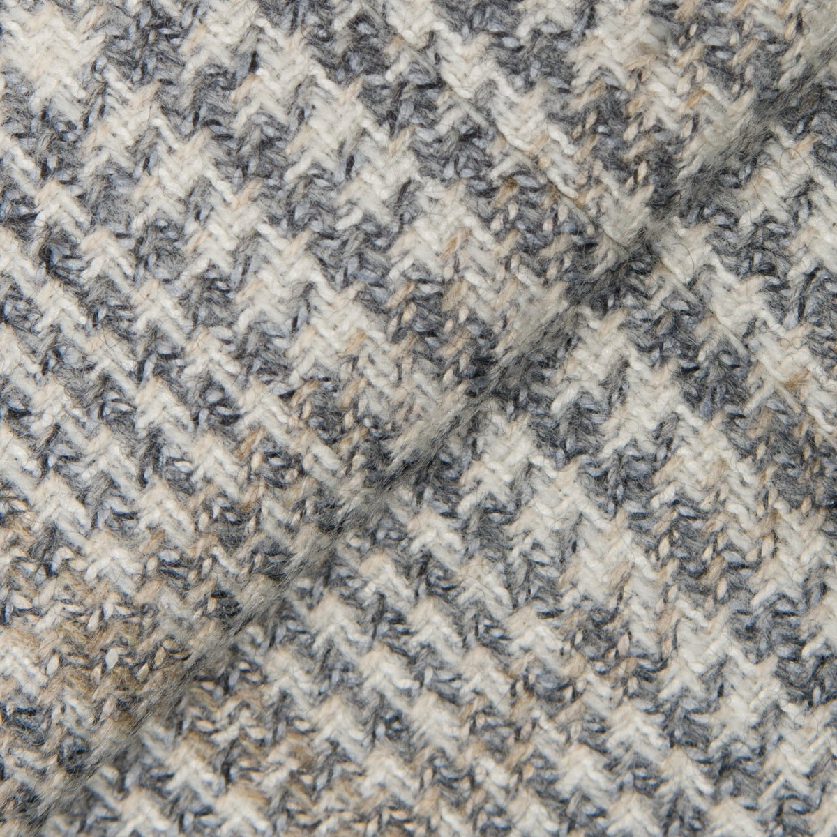 Grey Wool, Silk and Cashmere Plaid Jacket - Wm. Fox & Co.