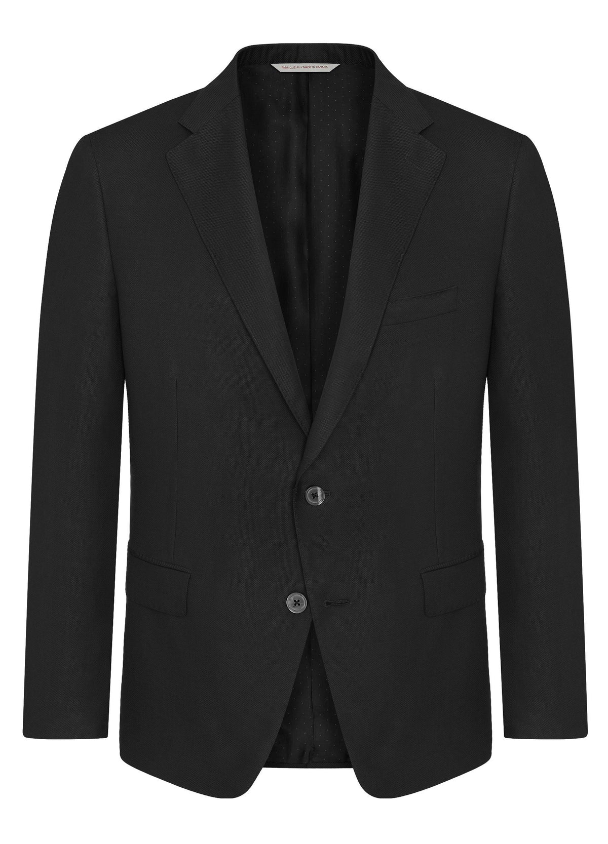 Black Double Twist Blazer