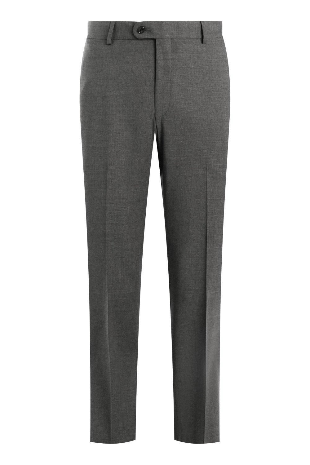 Mid Grey Smart Wool Super 110’s Trousers - Wm. Fox & Co.