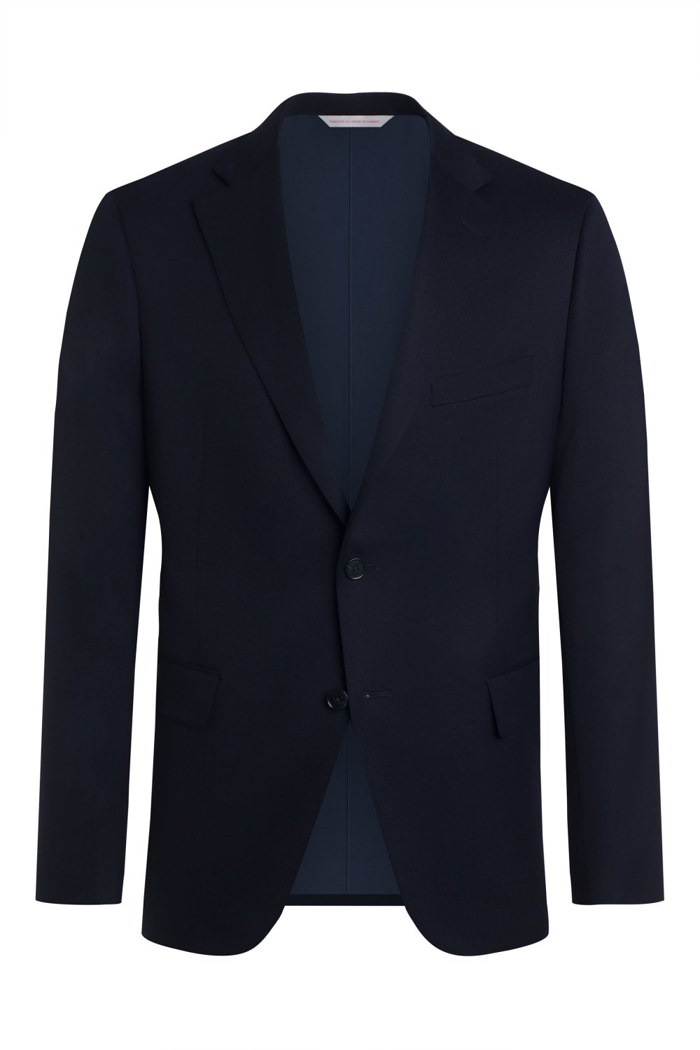 Navy 120's Wool Jacket - Wm. Fox & Co.