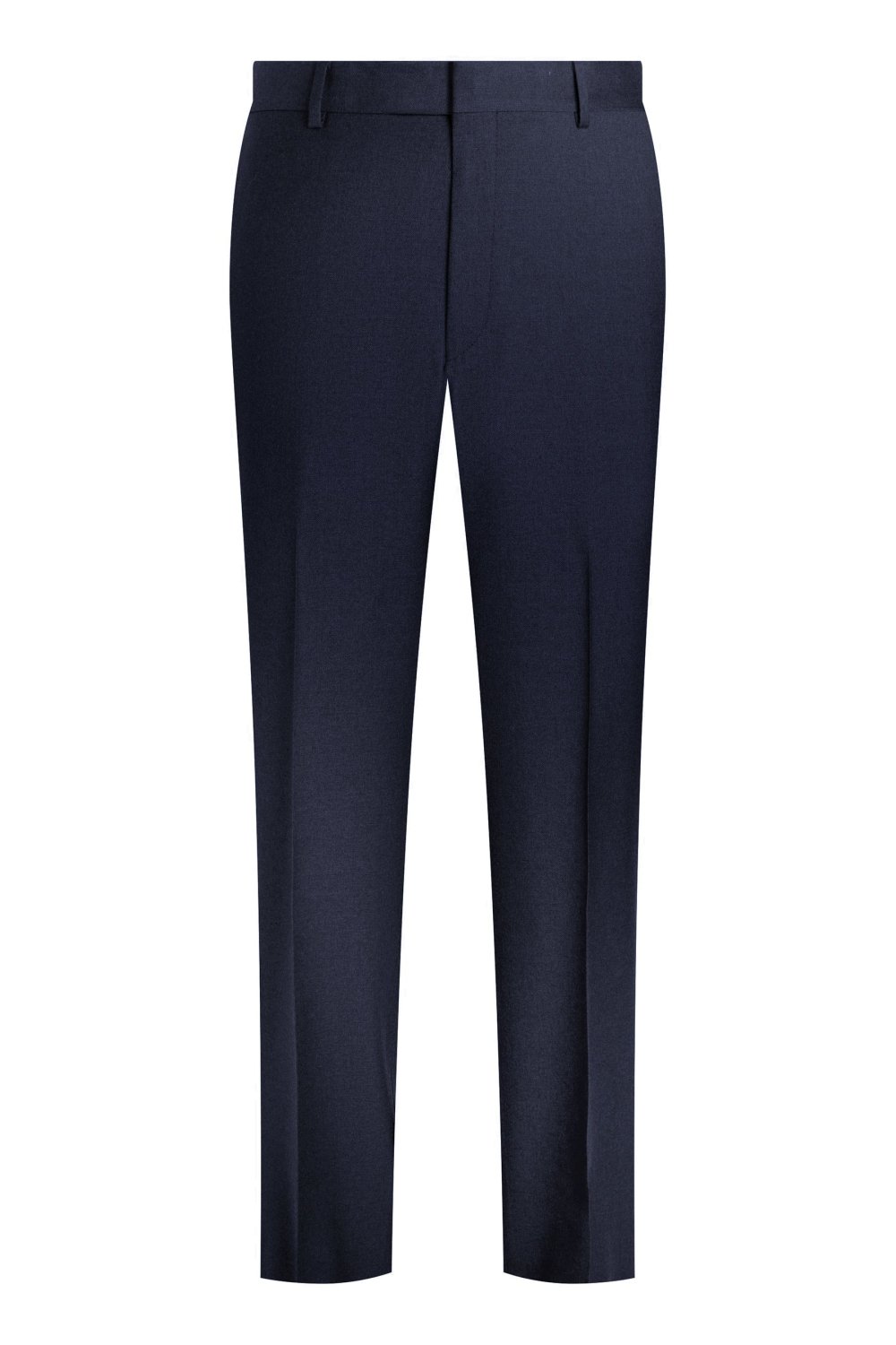 Navy Super 120's Poly Blend Pant - Wm. Fox & Co.