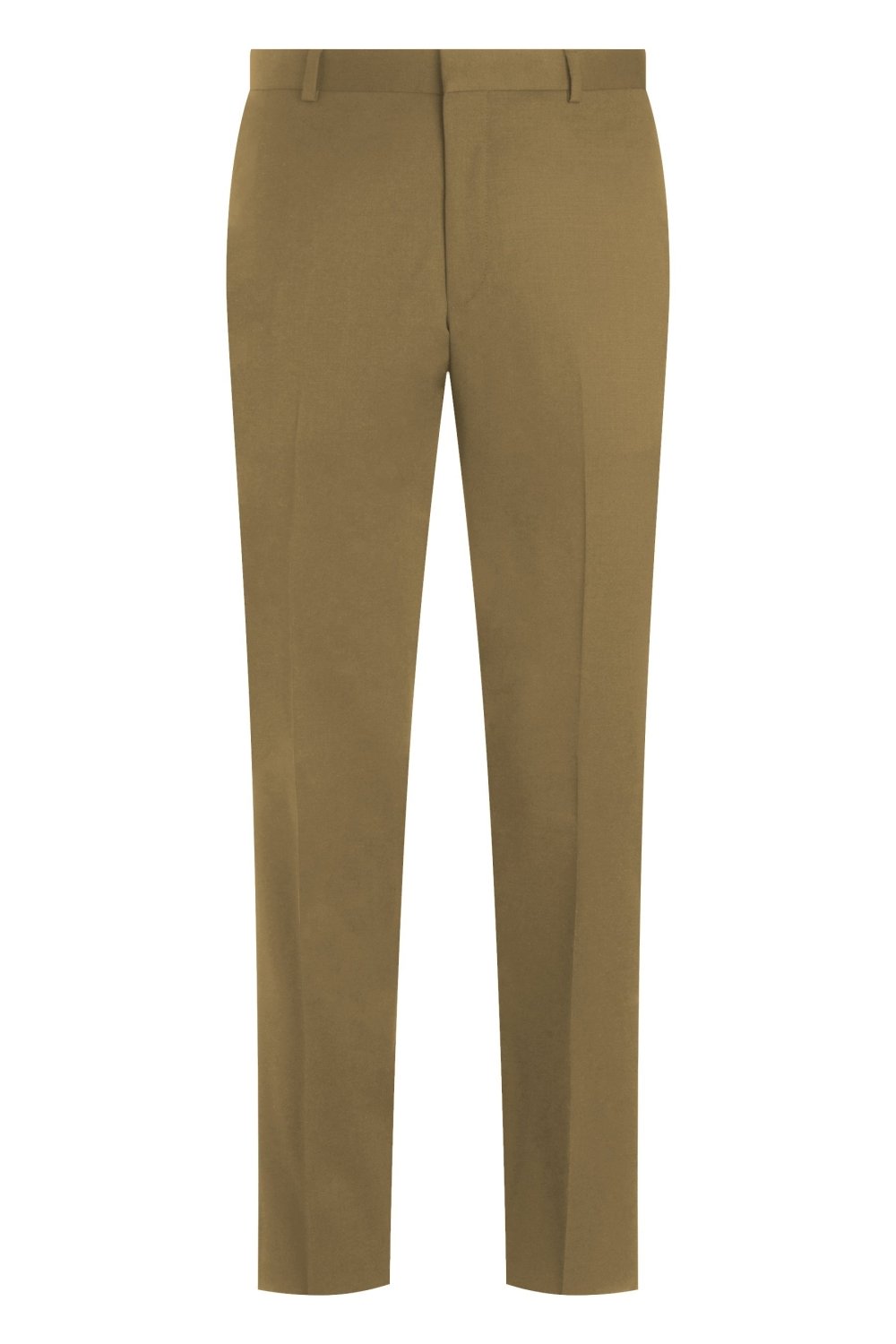 Tan Cotton Twill Trouser - Wm. Fox & Co.