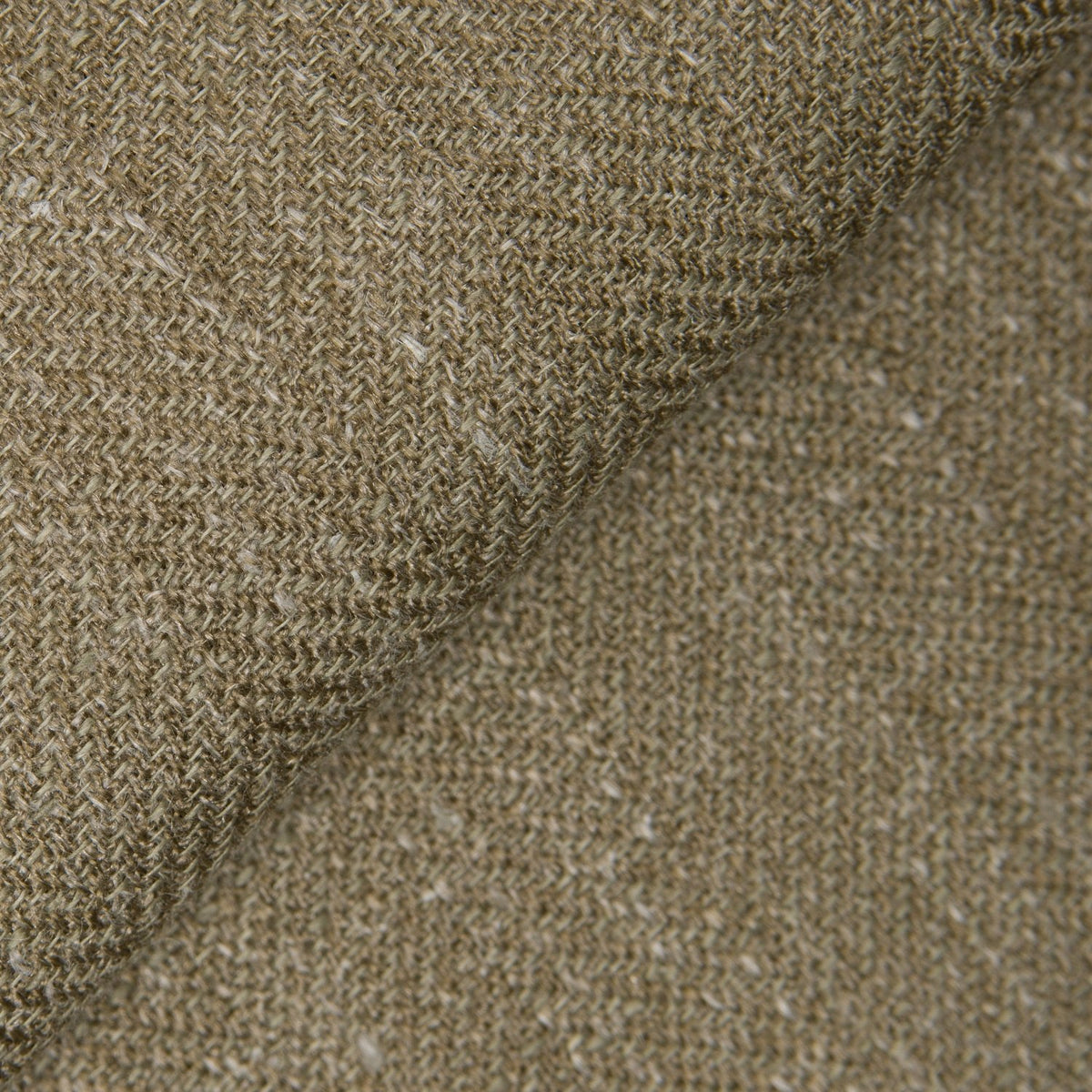 Taupe Loro Piana Linen Cashmere Silk Tonal Herringbone Jacket - Wm. Fox & Co.
