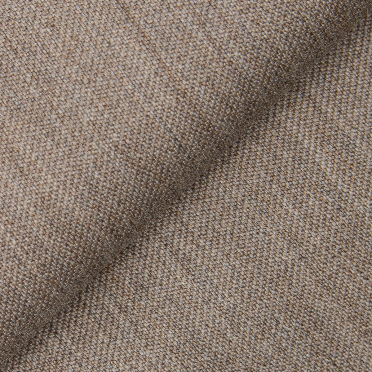 Taupe Super 110's Solid Trouser - Wm. Fox & Co.