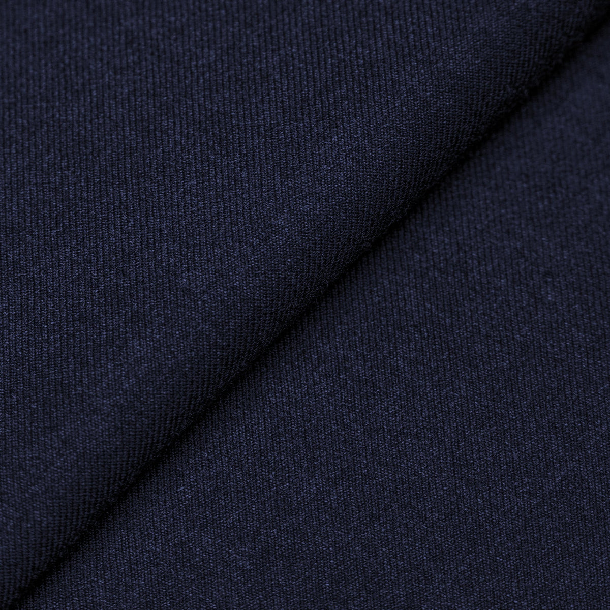 Navy Super 120's Poly Blend Pant