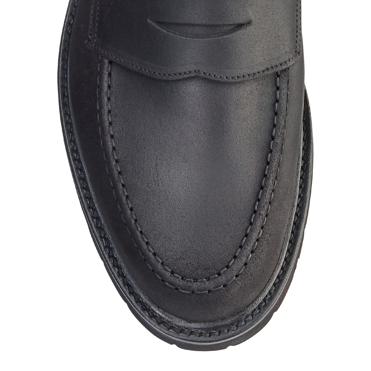 Boston 2 Black Rough-Out Suede