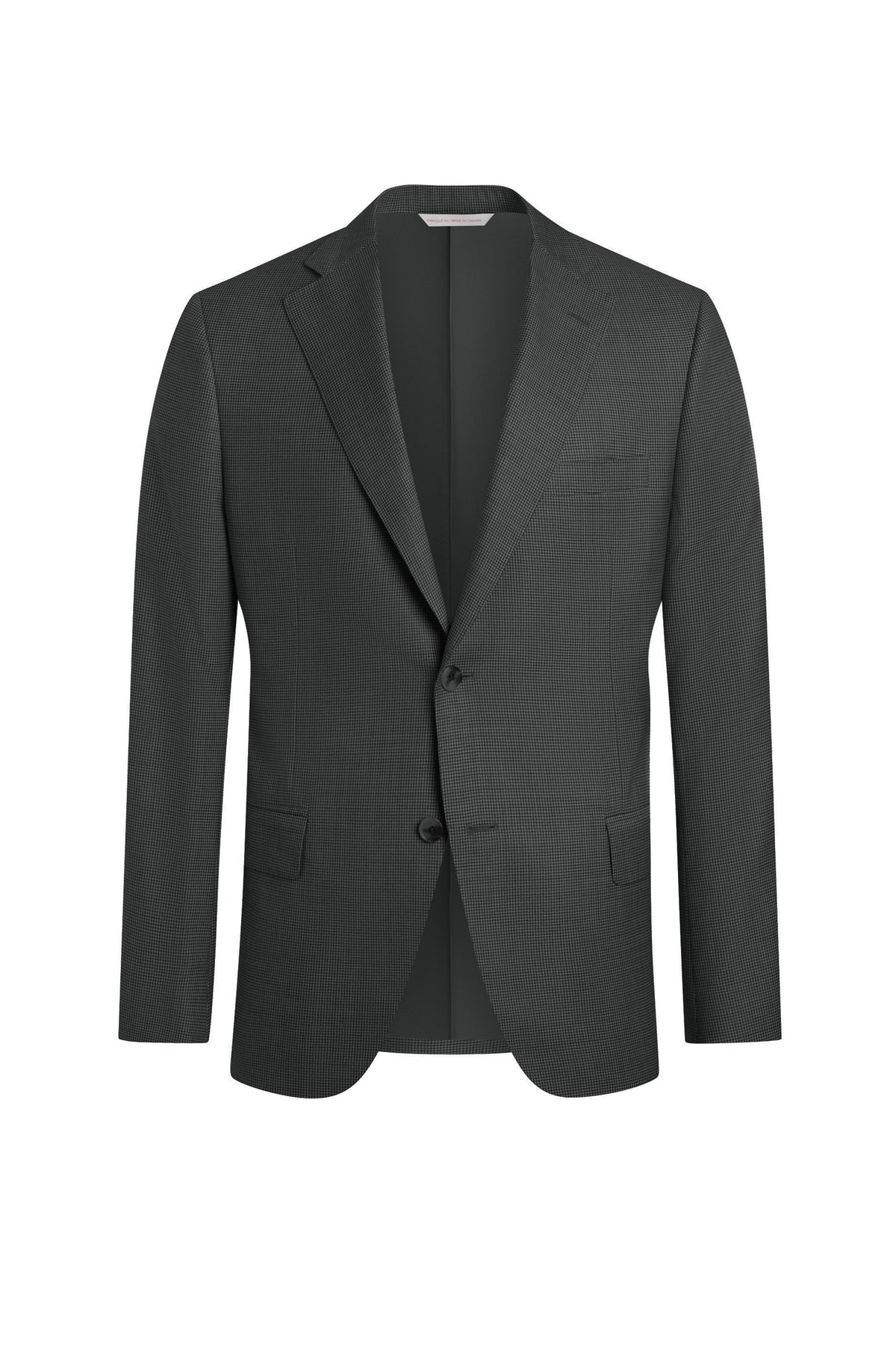 Dark Grey Super 120's Houndstooth Suit