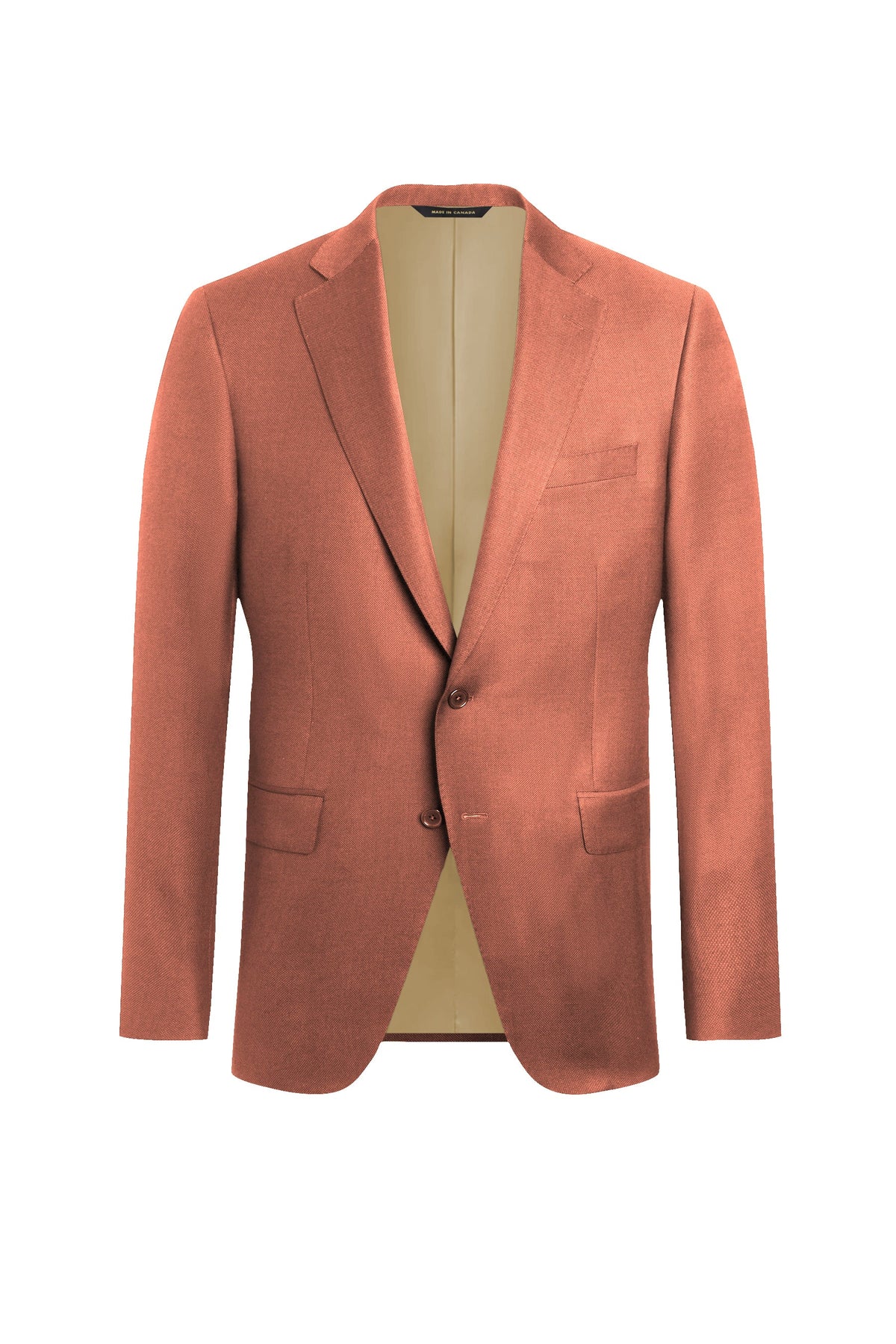 Tangerine Super 140's Infinity Textured Jacket