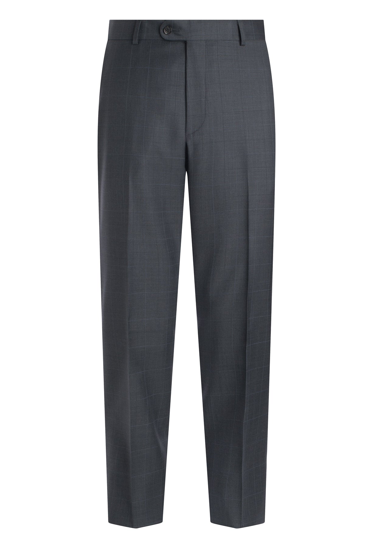 Grey 130's Plaid Suit