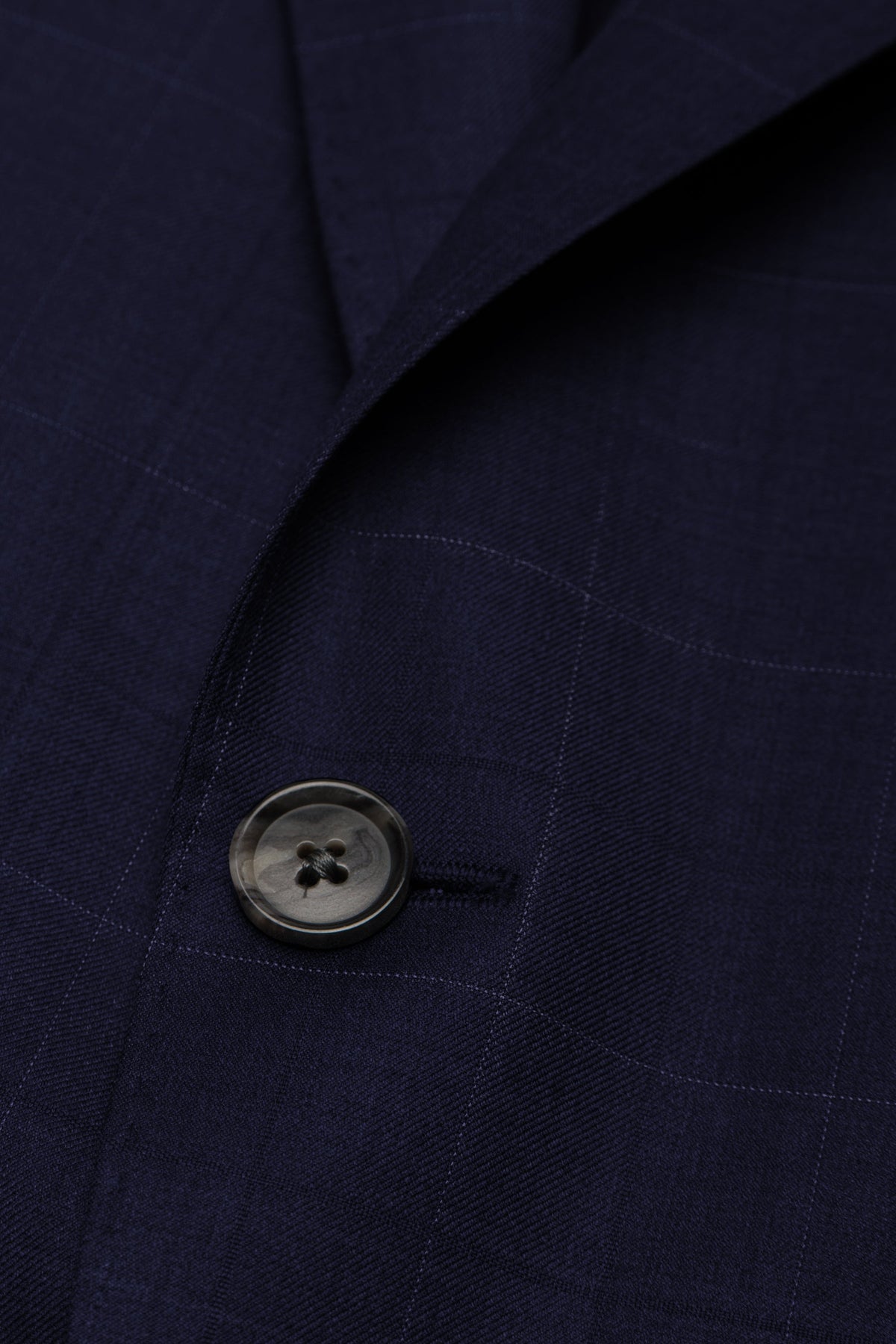 Navy 130's Plaid Suit