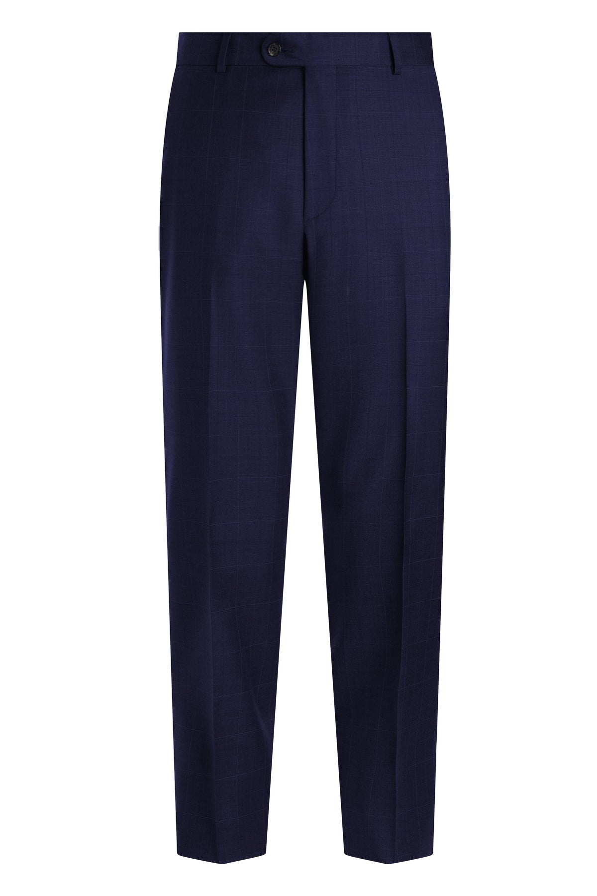Navy 130's Plaid Suit