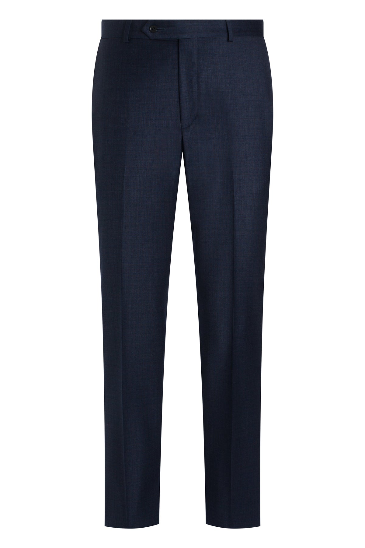 Navy Blue Sharkskin Suit