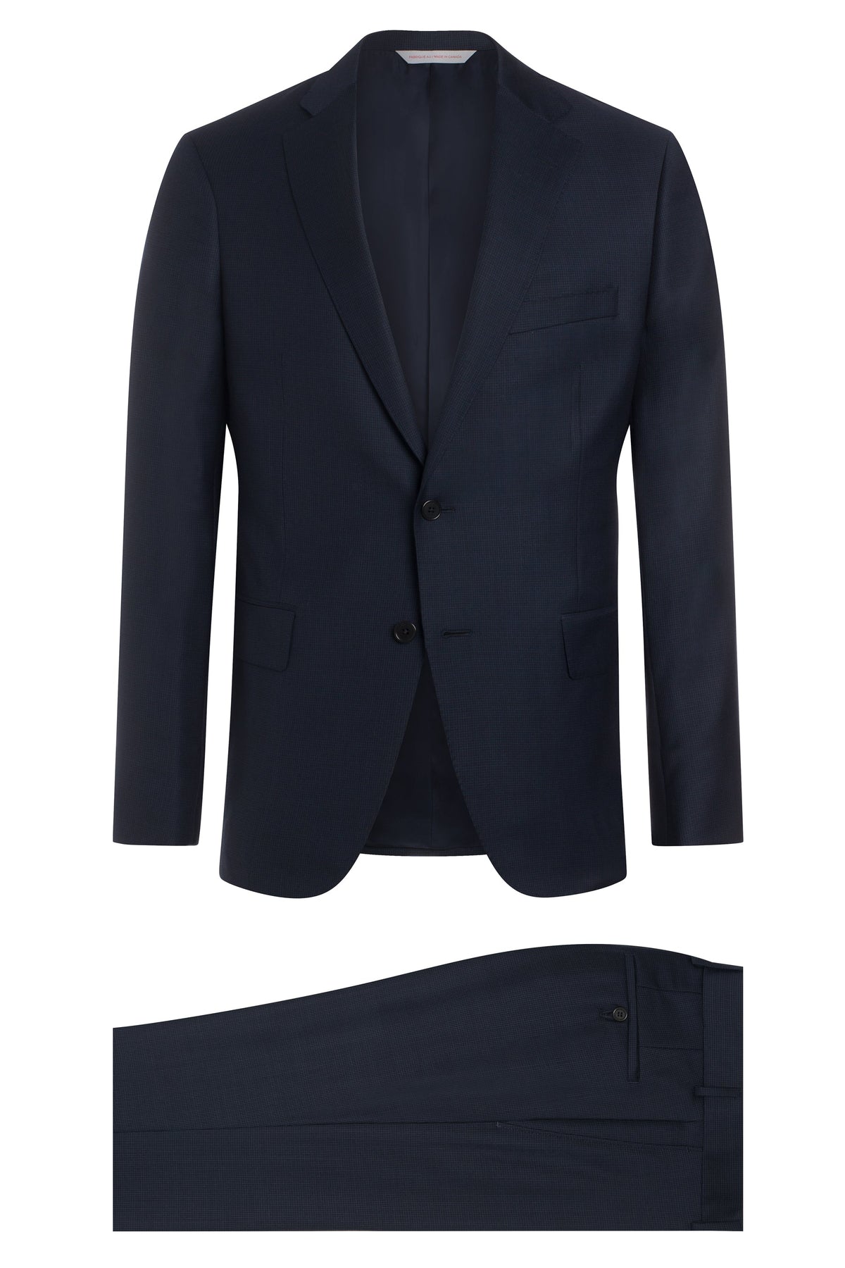 Blue Super 130's Neat Suit