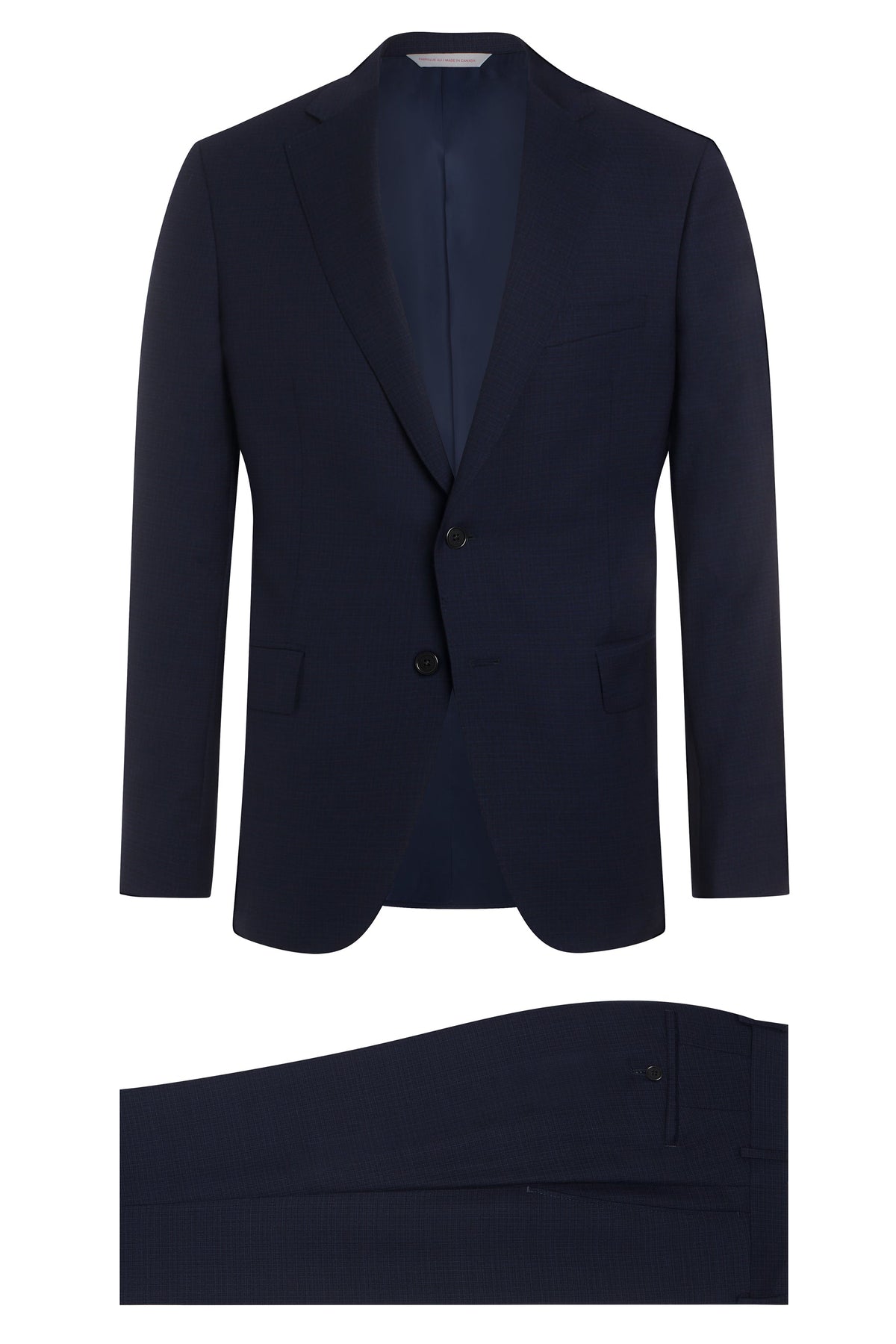 Blue Super 110's Textured Suit