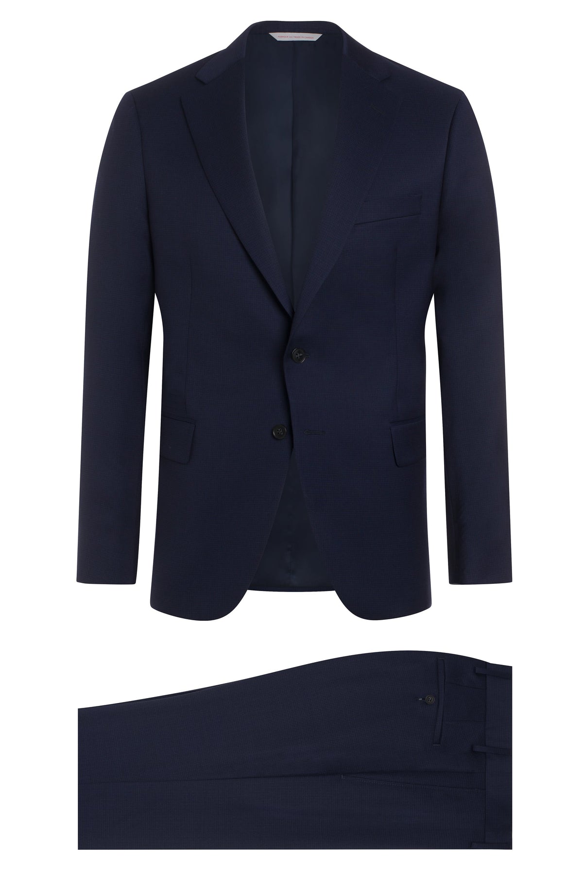 Navy Neat Super 130's Suit