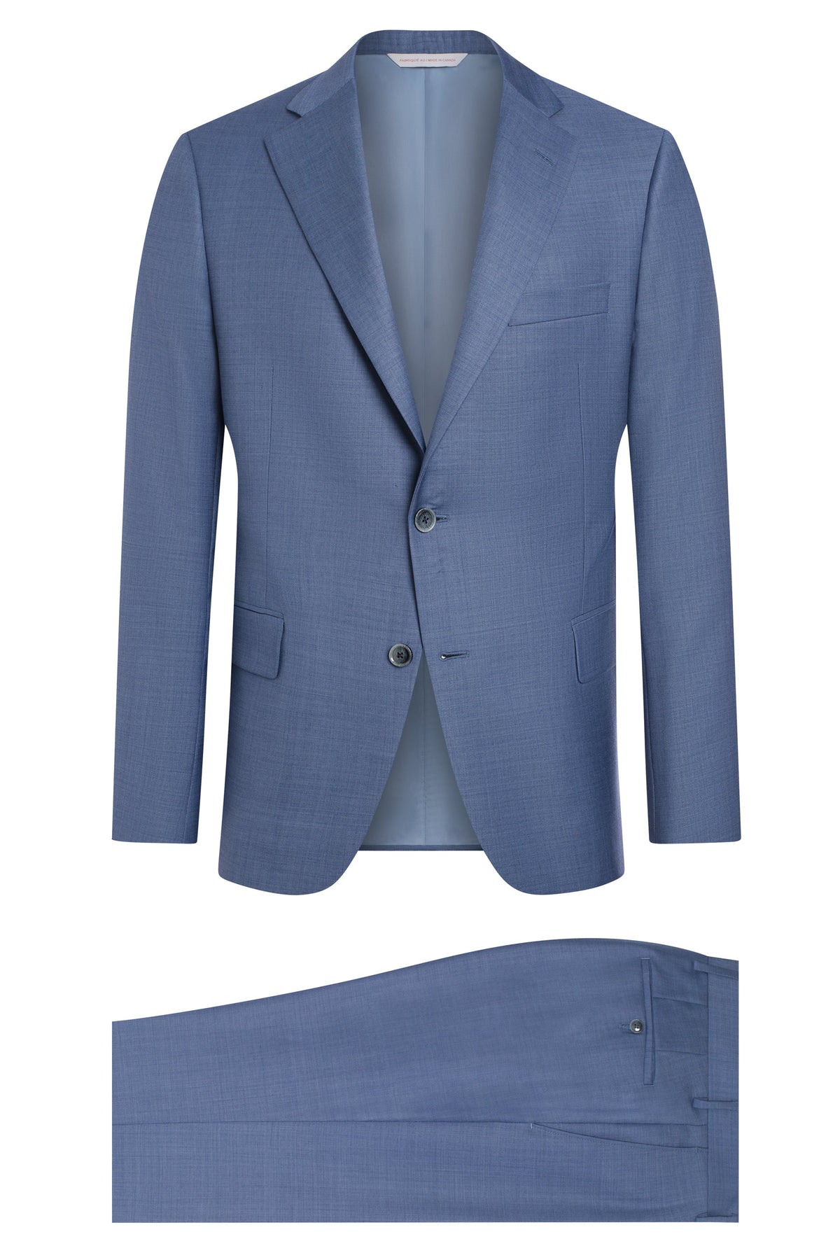 Light Blue Sharkskin Suit
