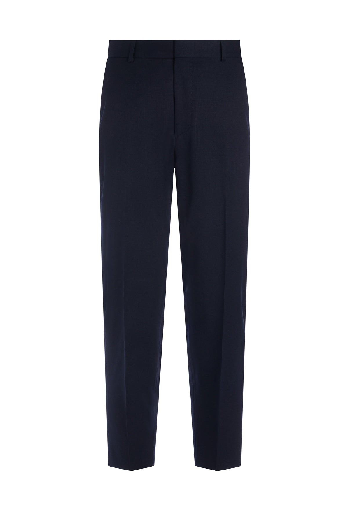 Navy Solid Wool Suit