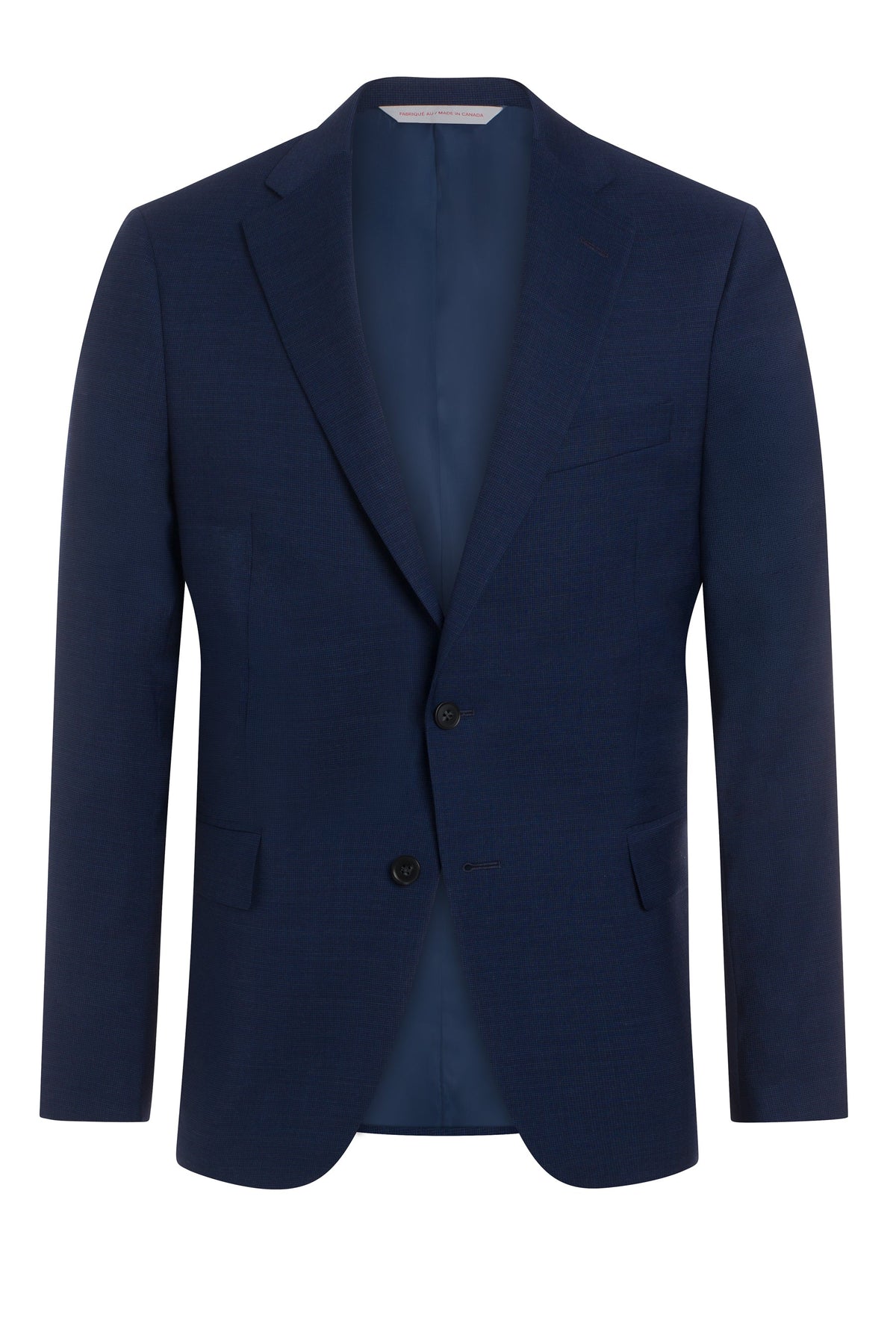 Navy Super 110's Neat Stretch Suit