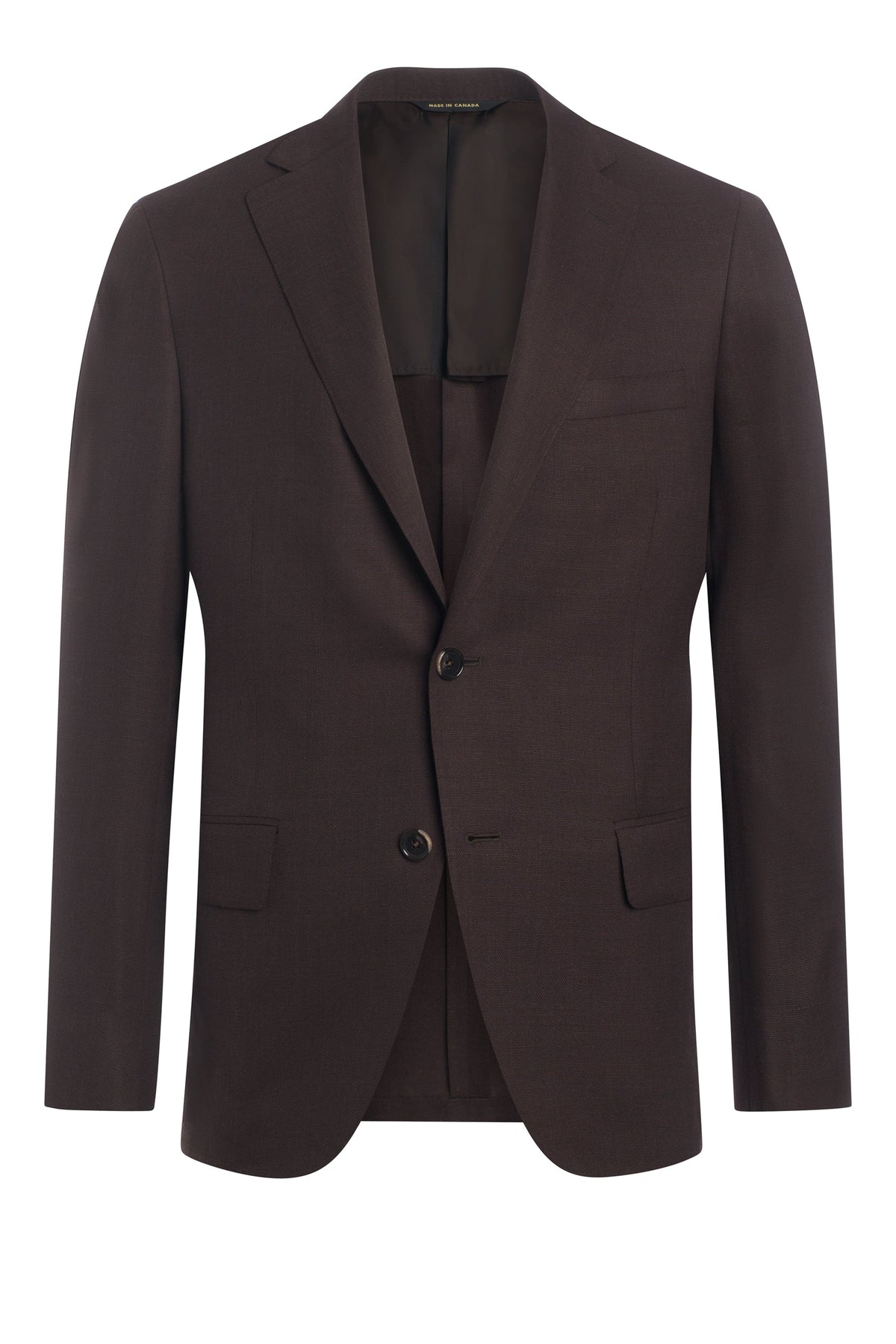 Chocolate Hopsack Jacket