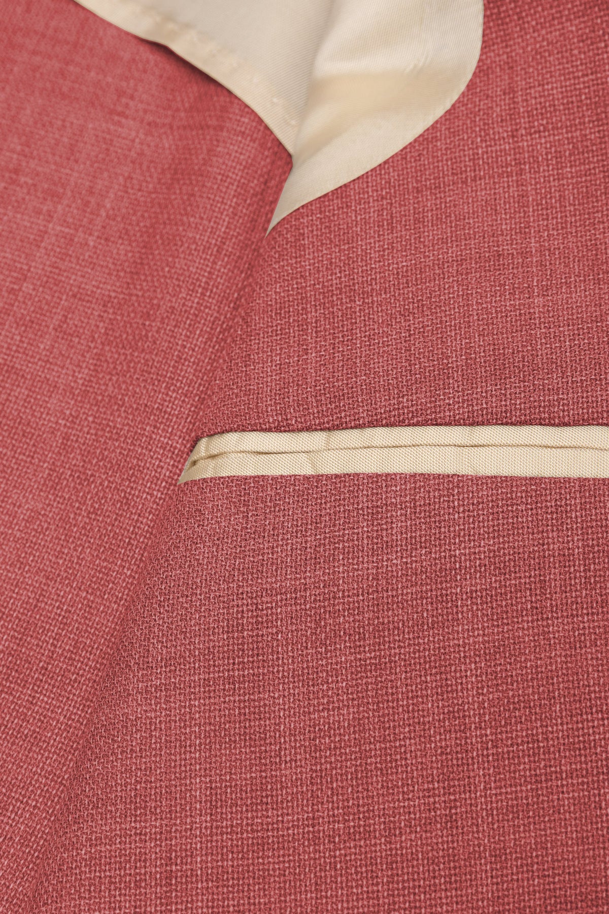 Red Hopsack Jacket
