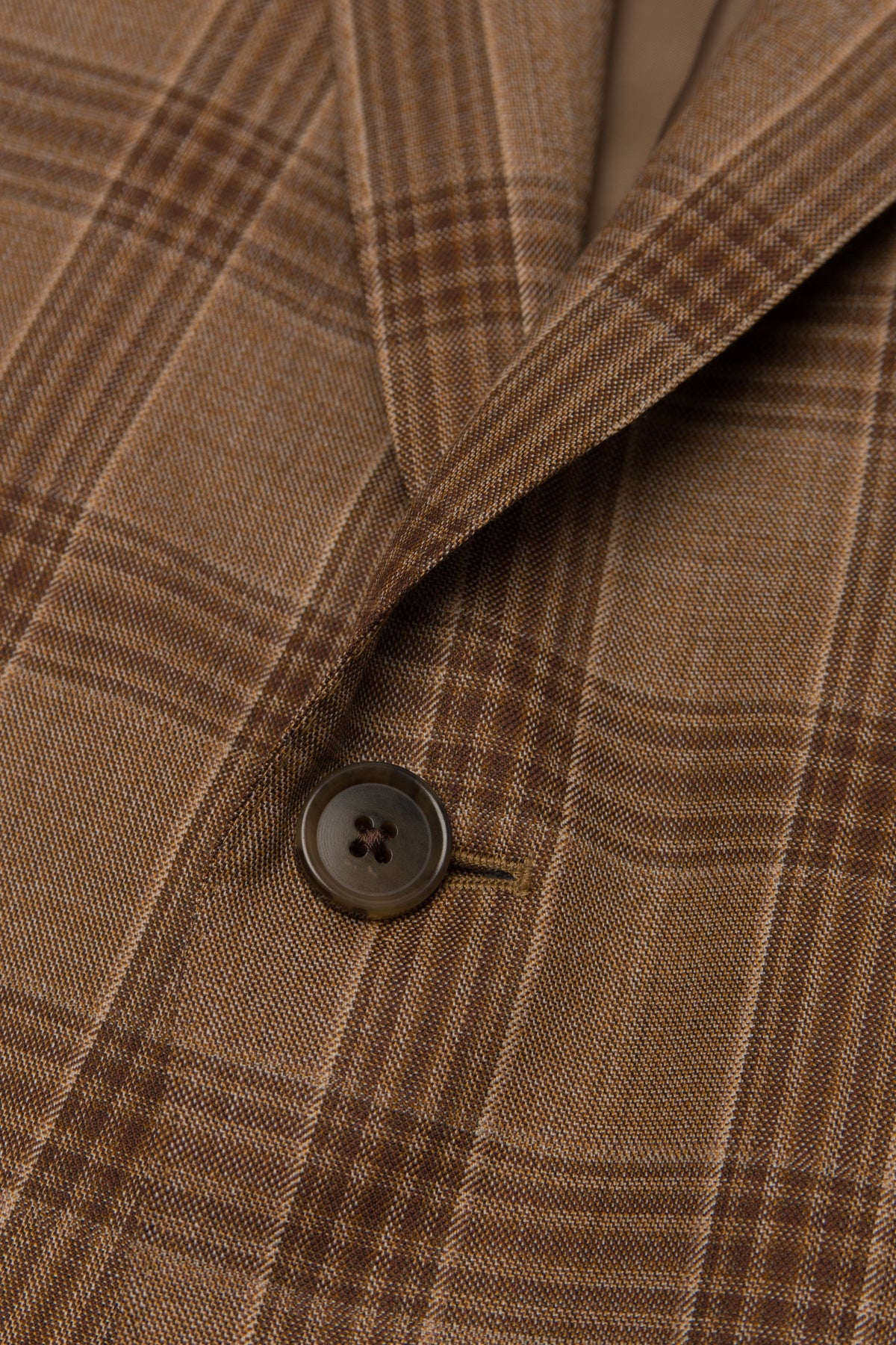 Brown Glen Plaid Jacket