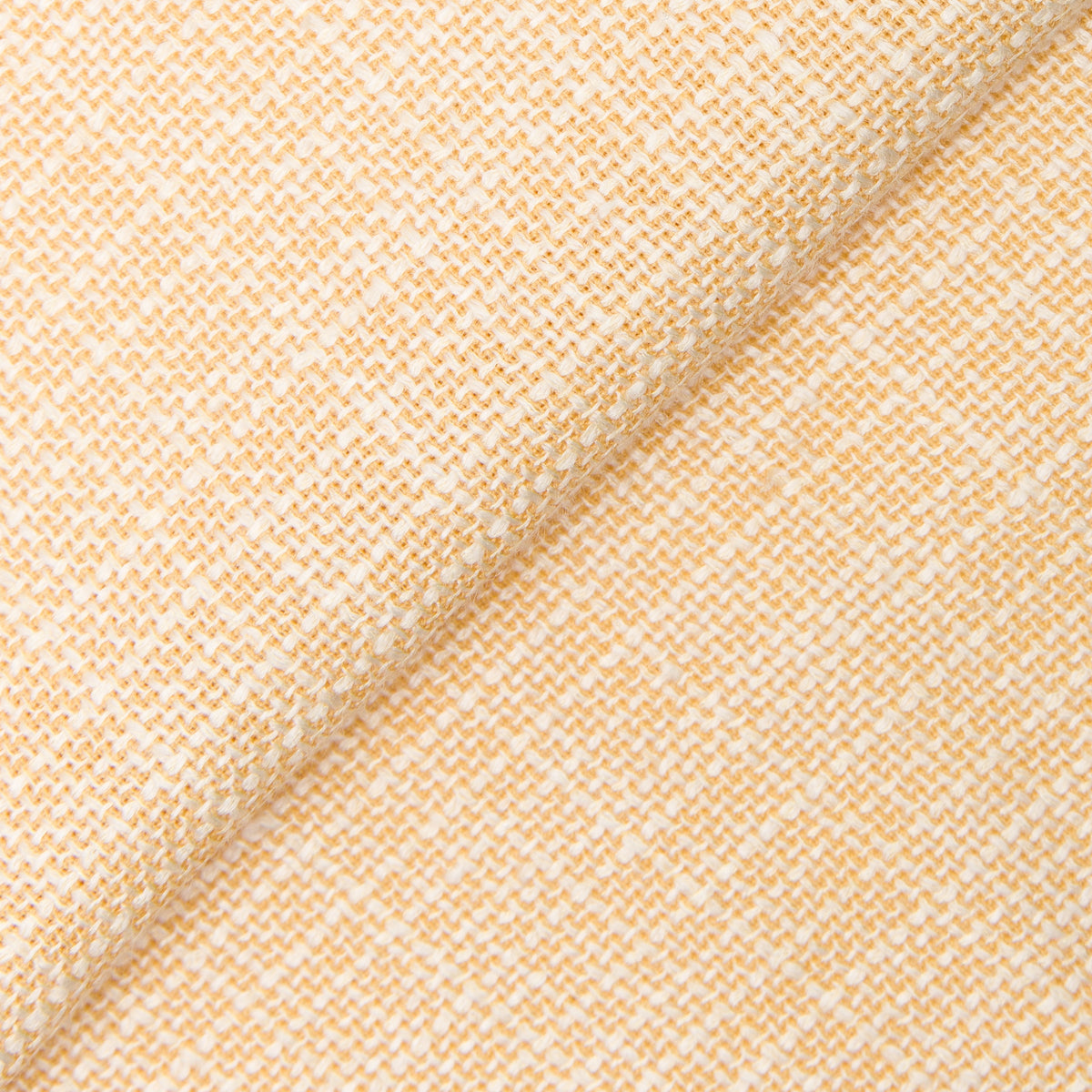 Yellow Doubleface Basketweave Jacket