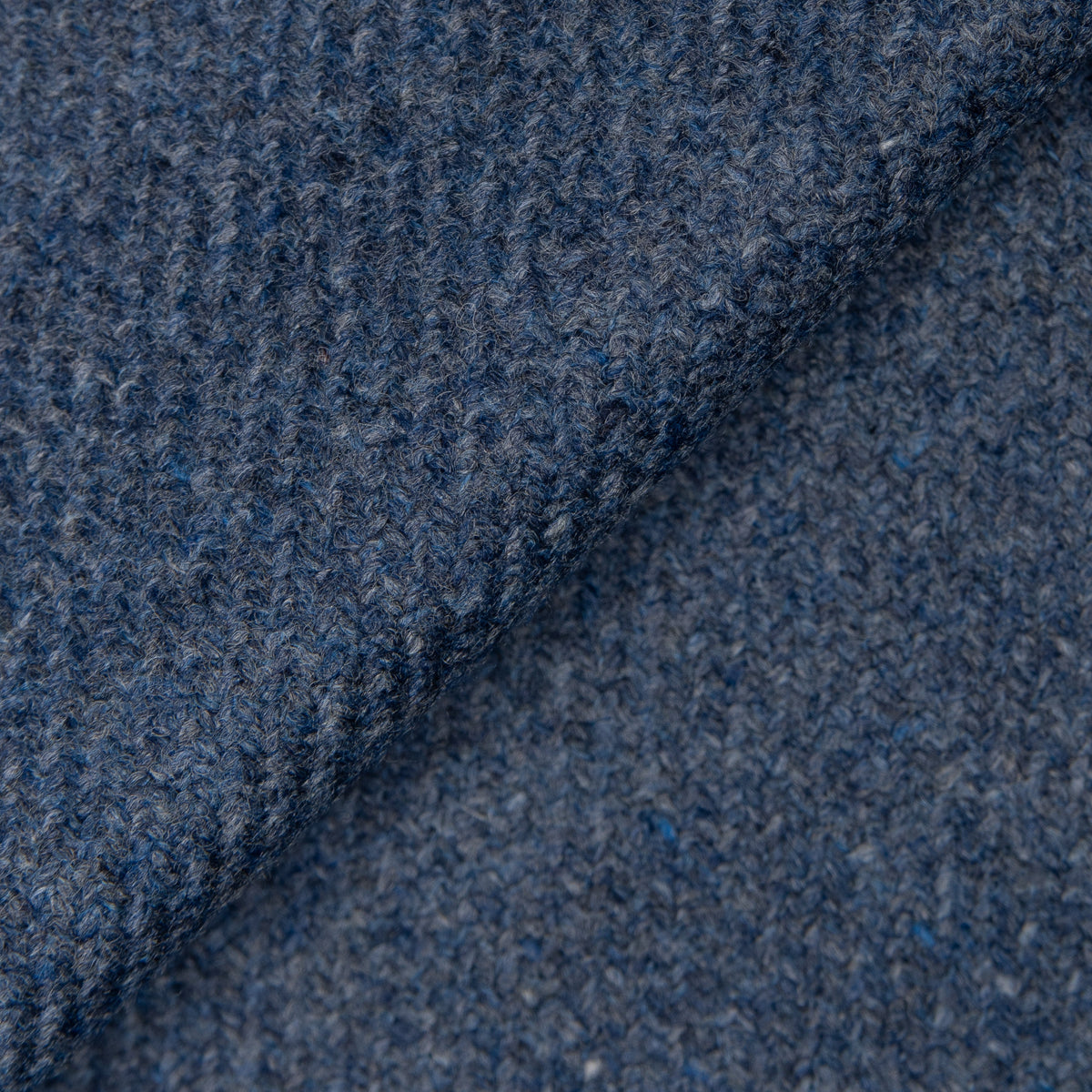 Blue Wool and Cashmere Twill Jacket