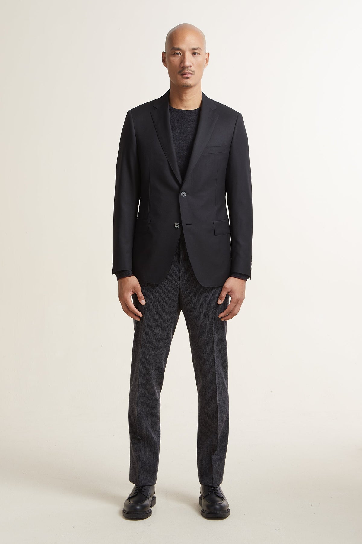 Black Double Twist Blazer
